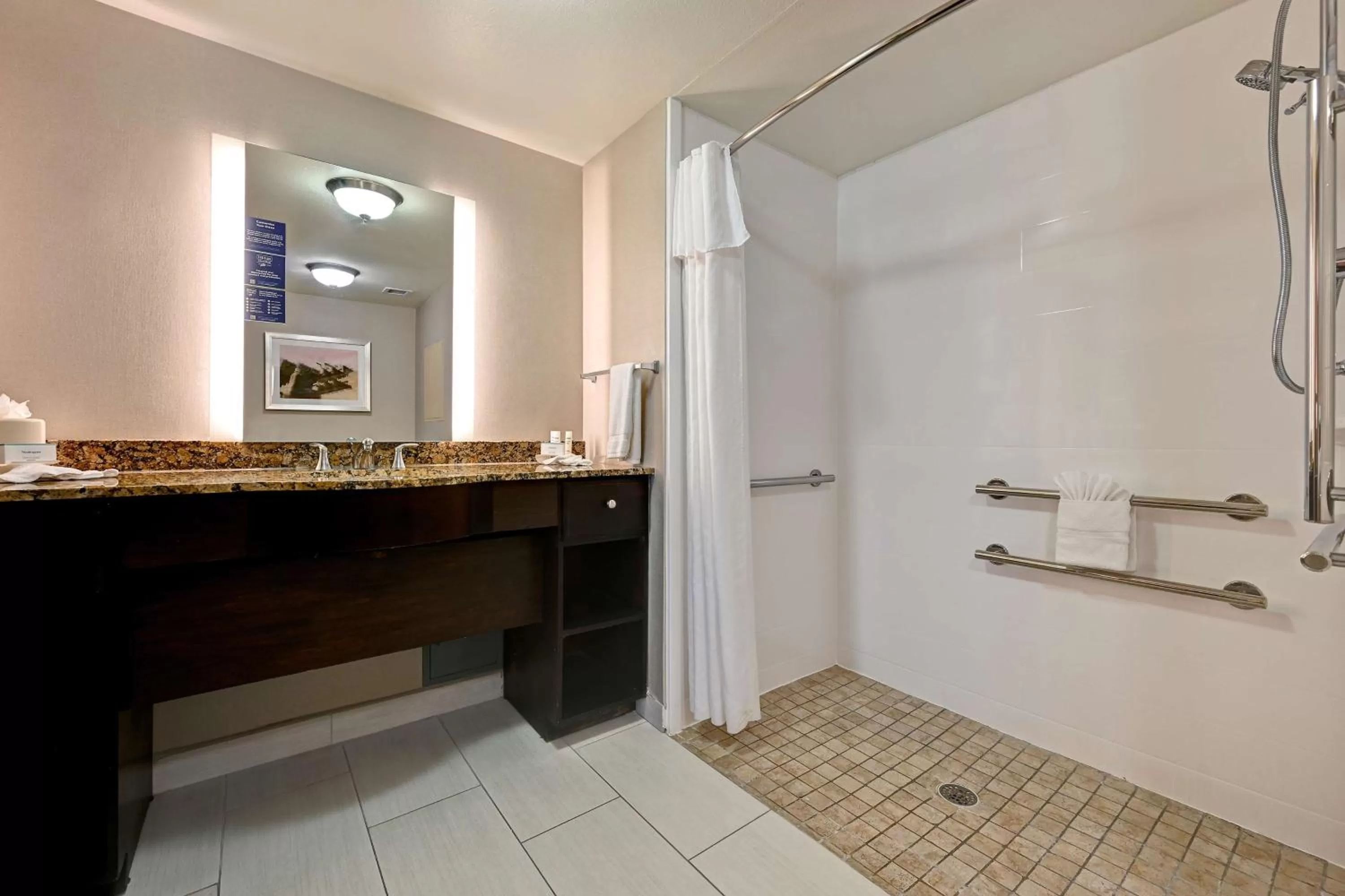Bathroom in Homewood Suites by Hilton Albuquerque Airport