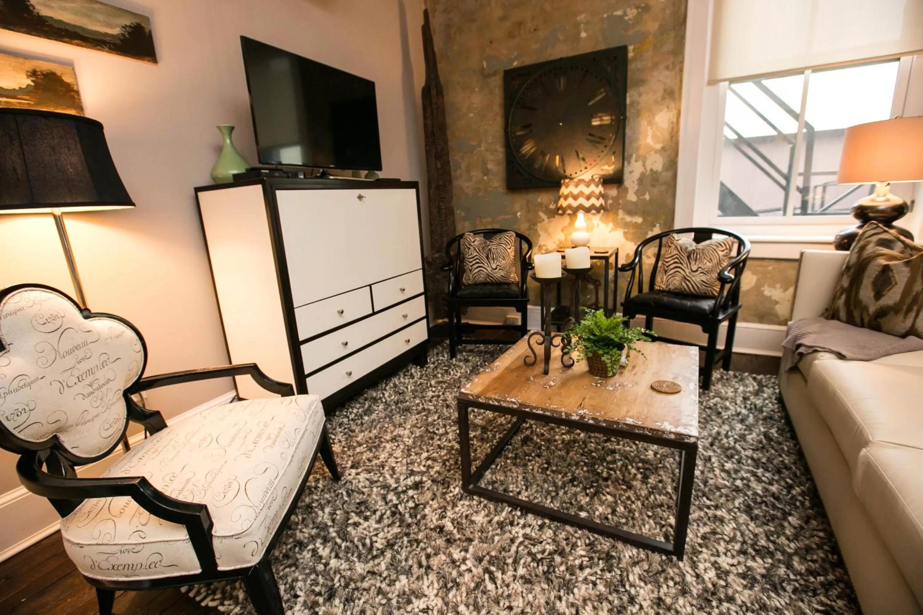 Living room in The Windsor - Asheville