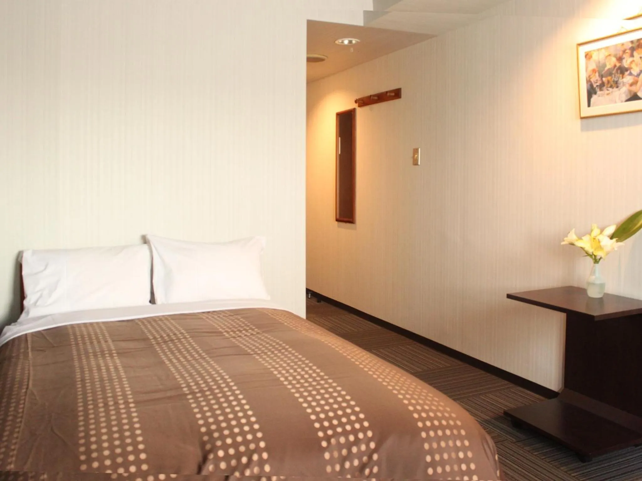 Double Room with Small Double Bed - Smoking in HOTEL LiVEMAX BUDGET Tokyo Hamura Ekimae
