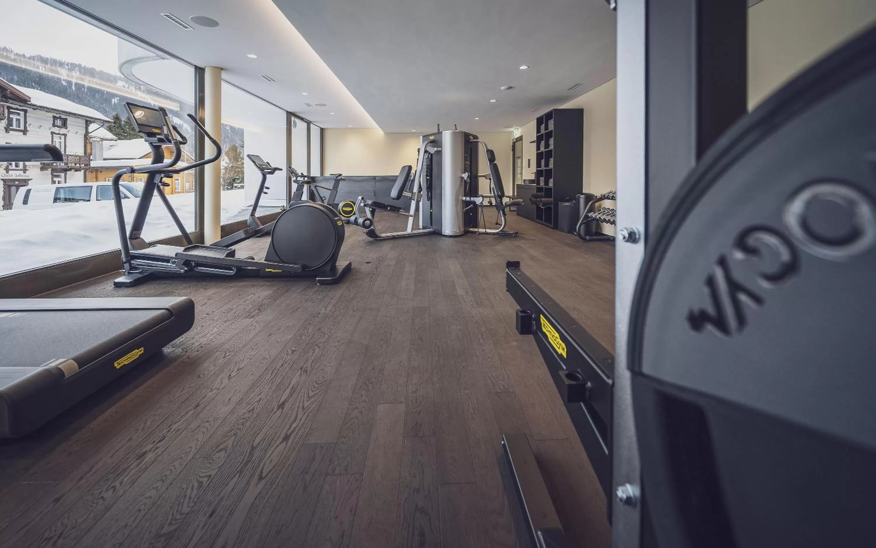 Fitness centre/facilities in Hotel National by Mountain Hotels