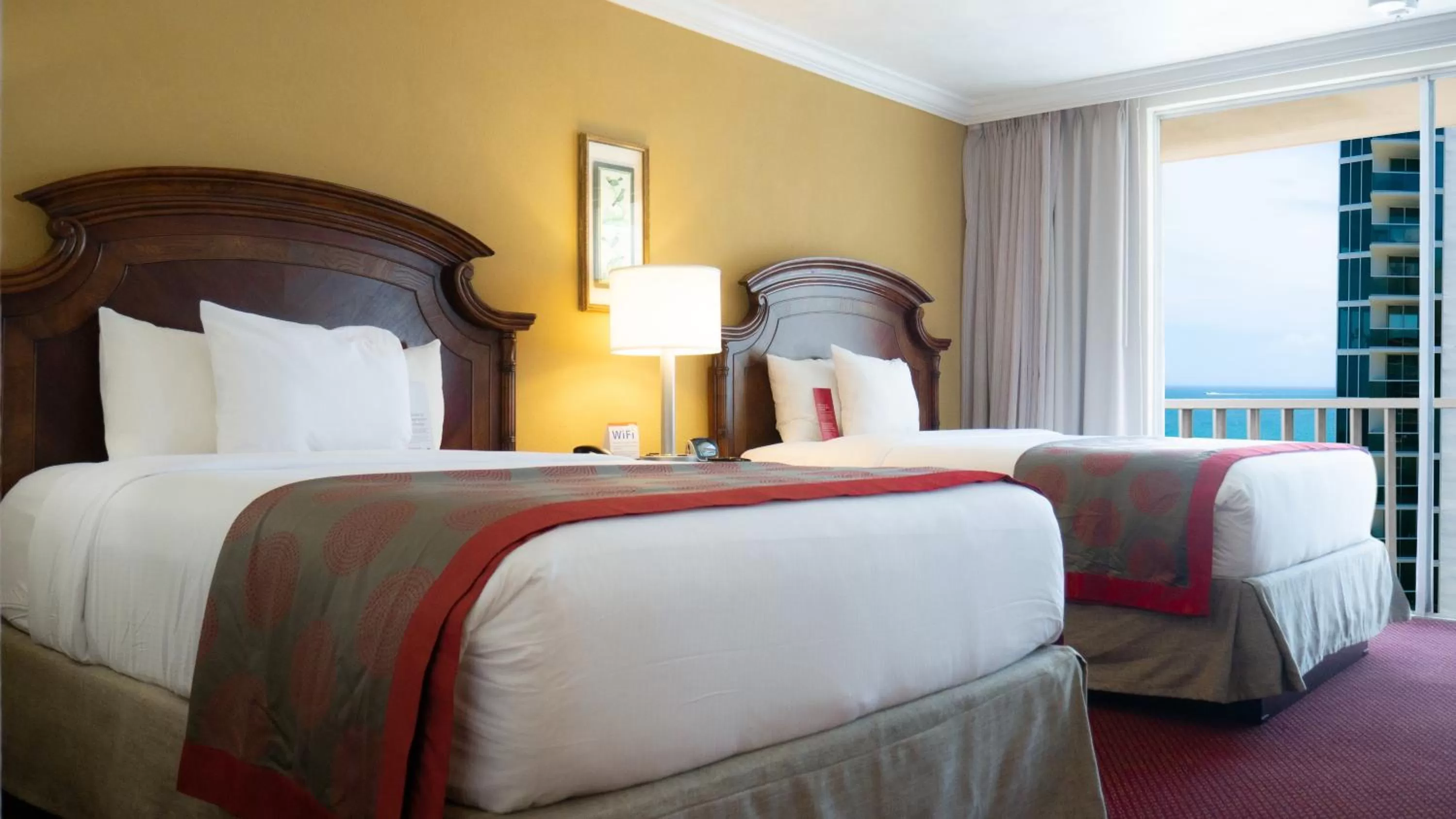 Bed in Ramada Plaza by Wyndham Marco Polo Beach Resort