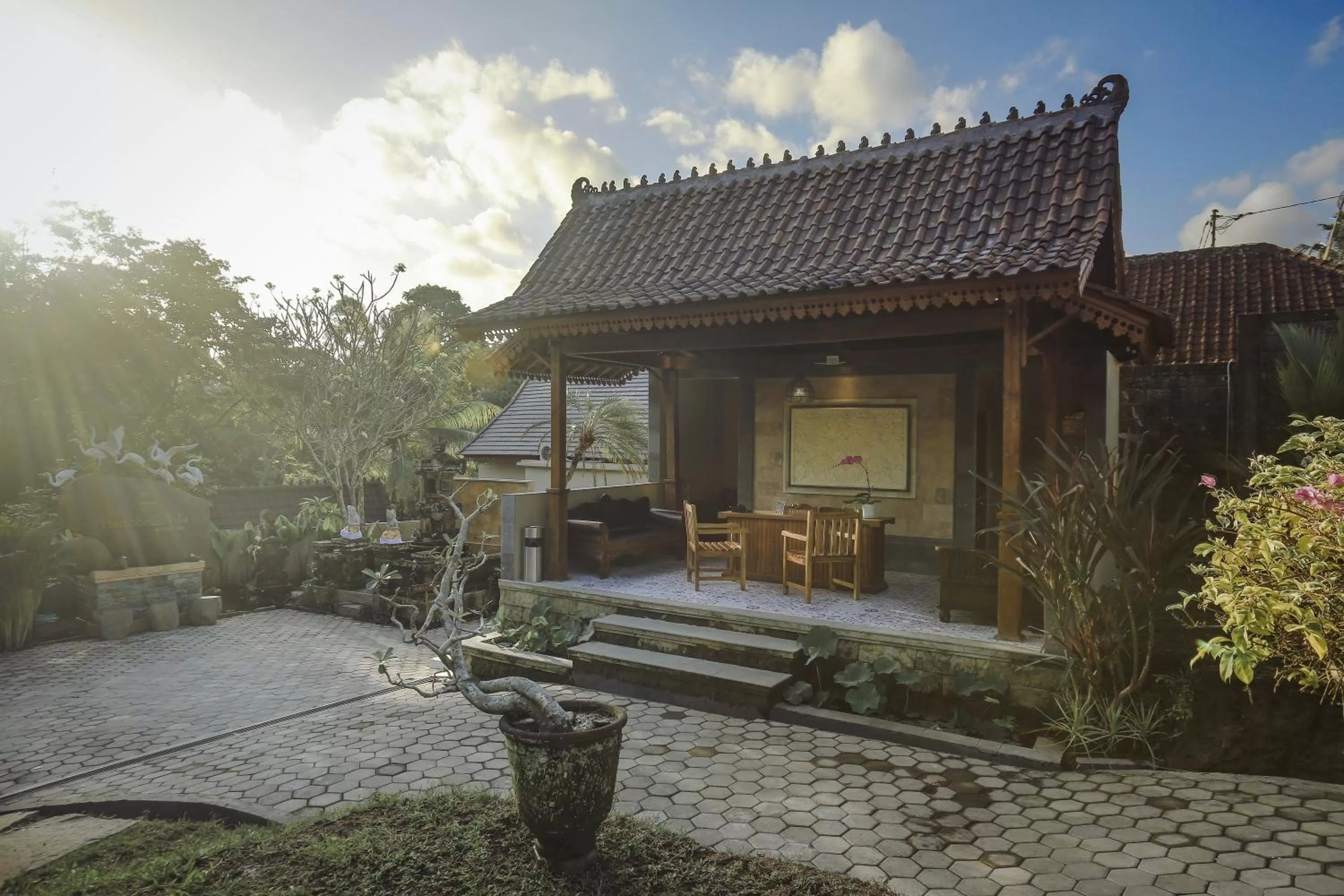 Lobby or reception in Portobello Villa Ubud