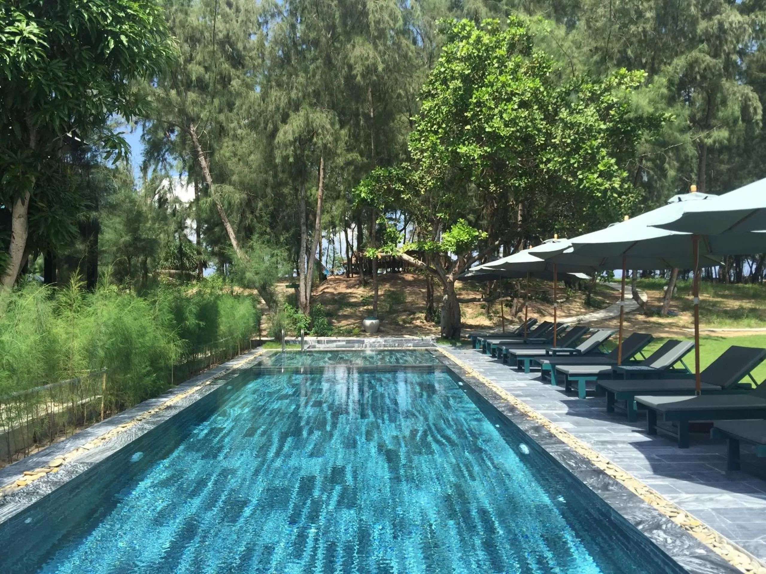 Pool view in Sol An Bang Beach Resort & Spa