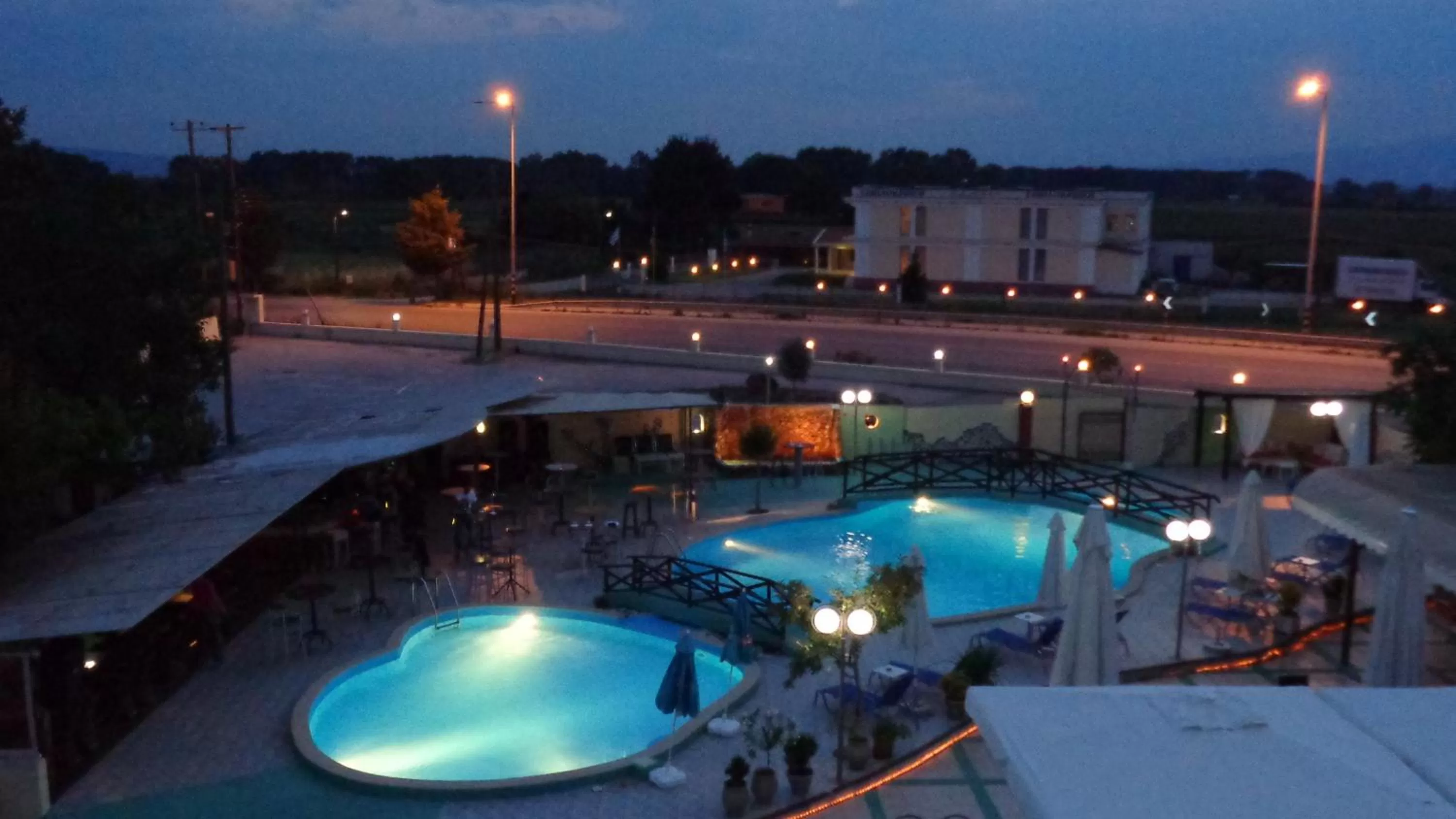 Swimming pool, Pool View in Achillion Palace