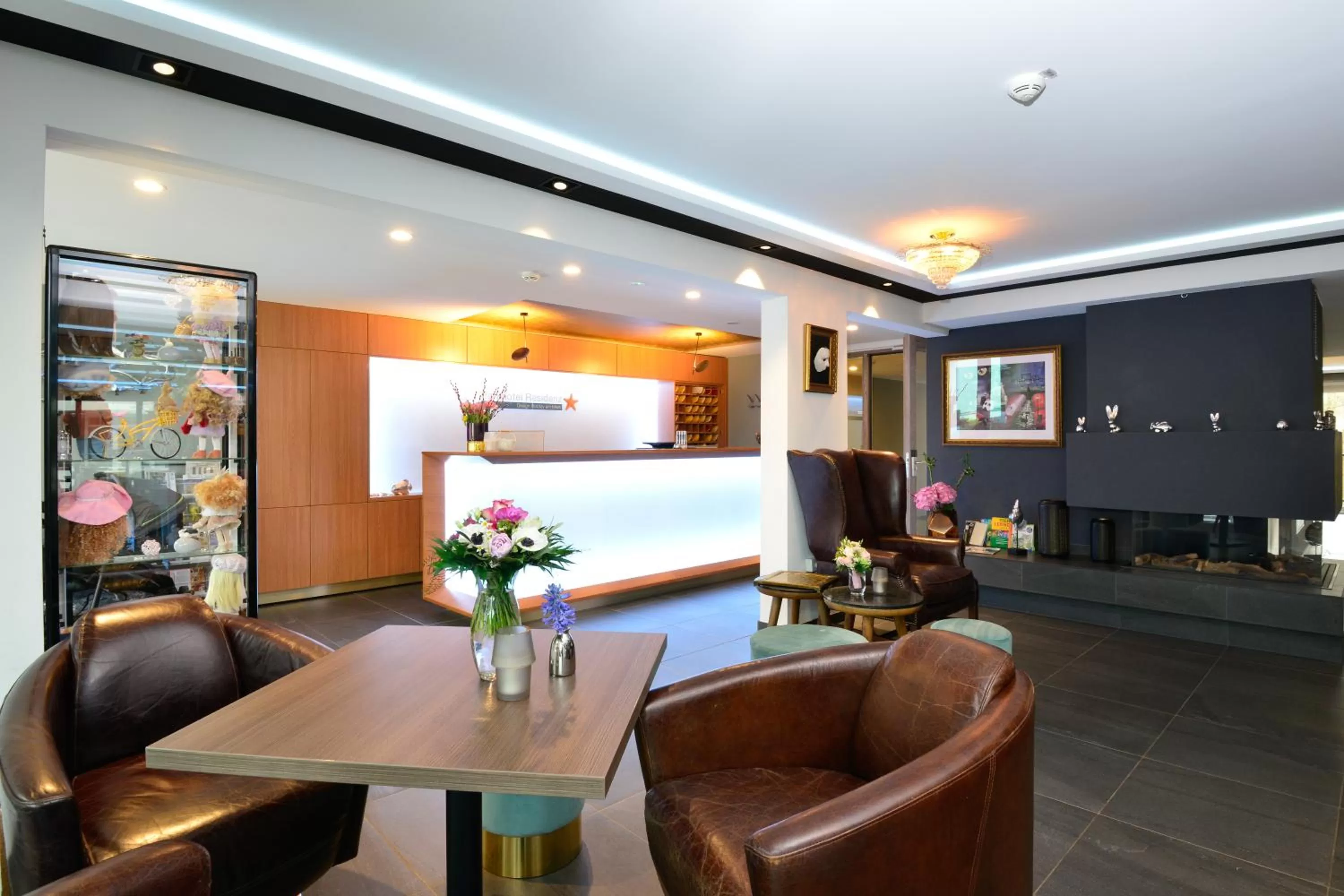 Lobby or reception in Parkhotel Residenz