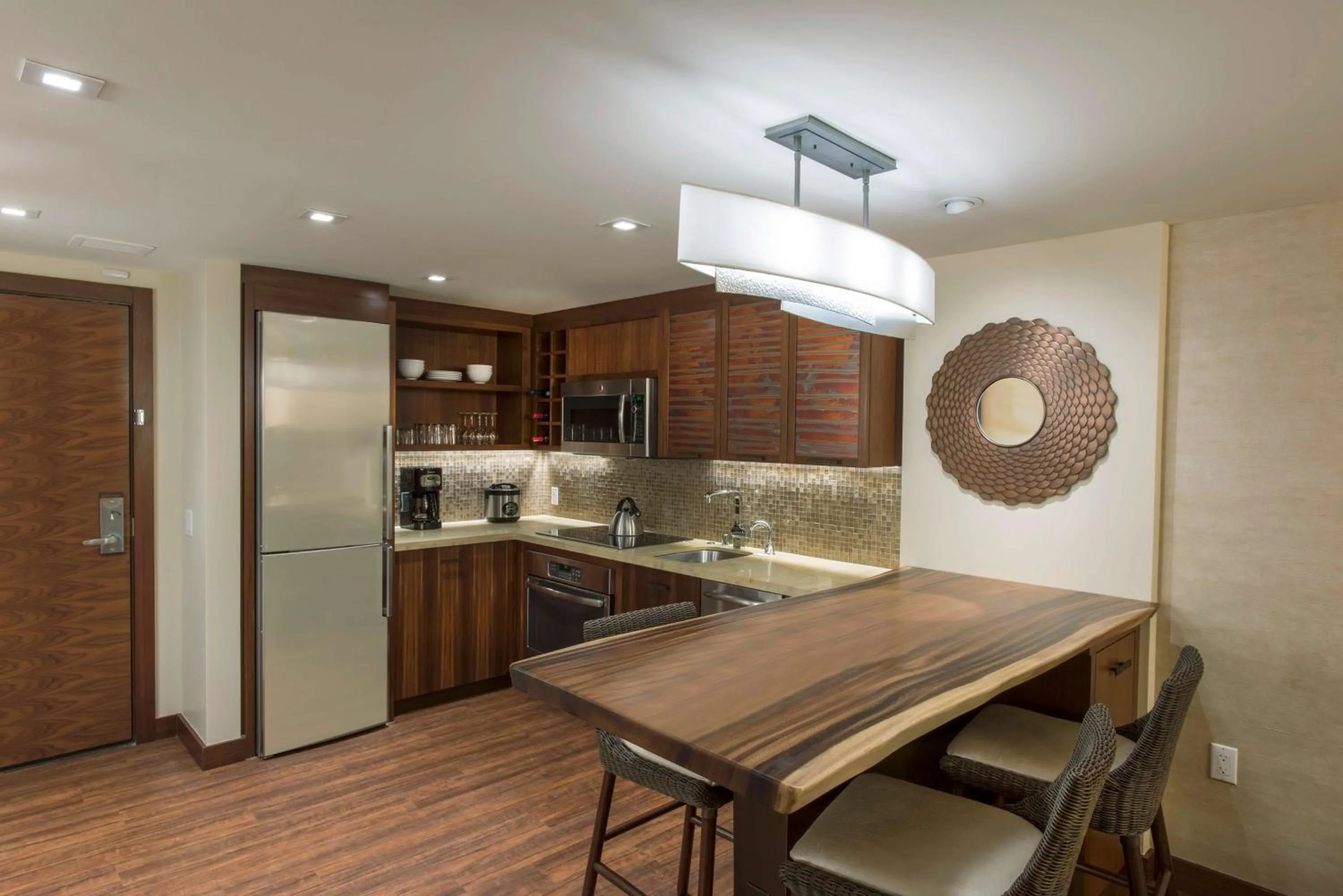 Kitchen or kitchenette in Hilton Grand Vacation Club The Grand Islander Waikiki Honolulu