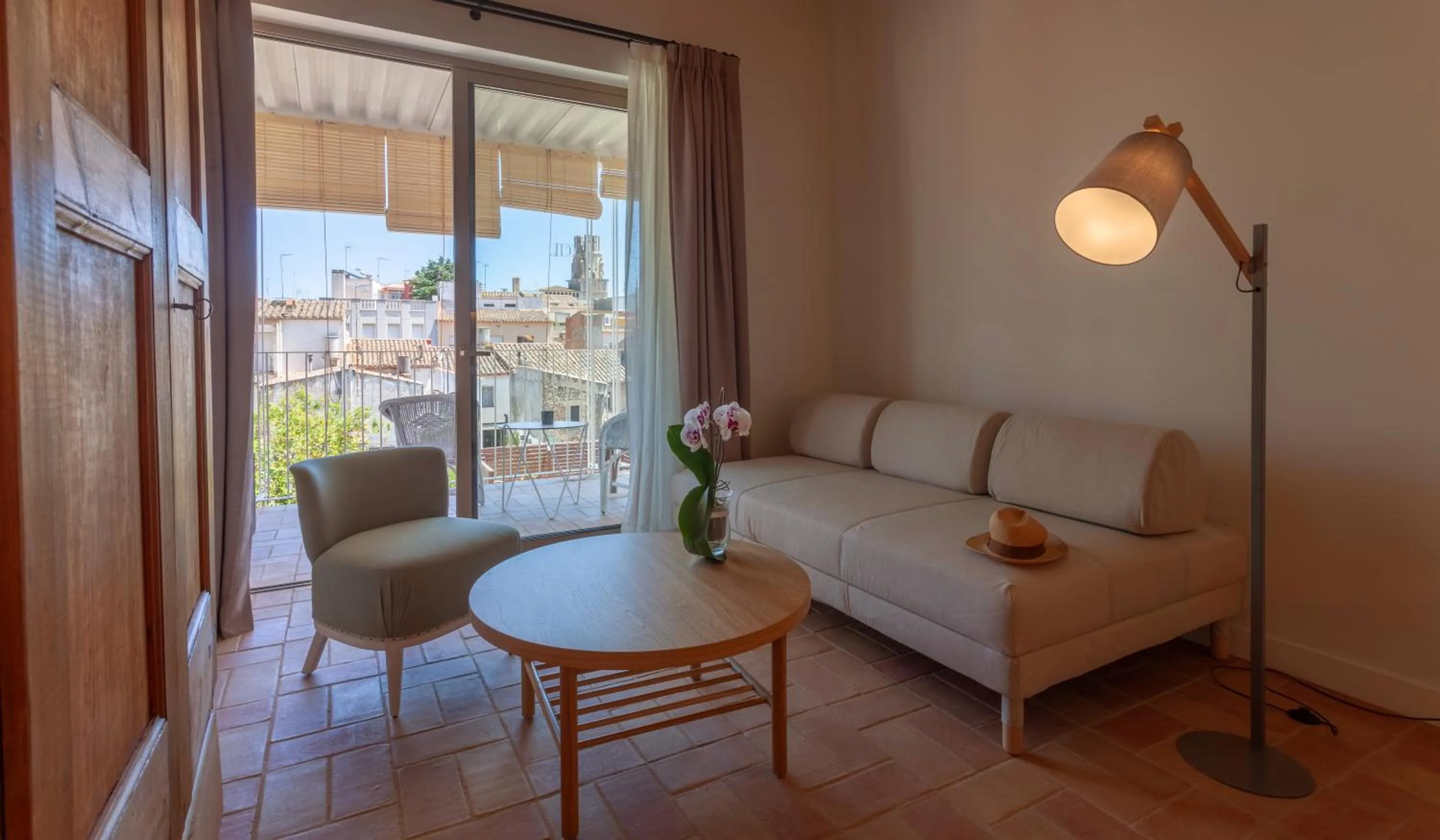 Seating area in Can Liret