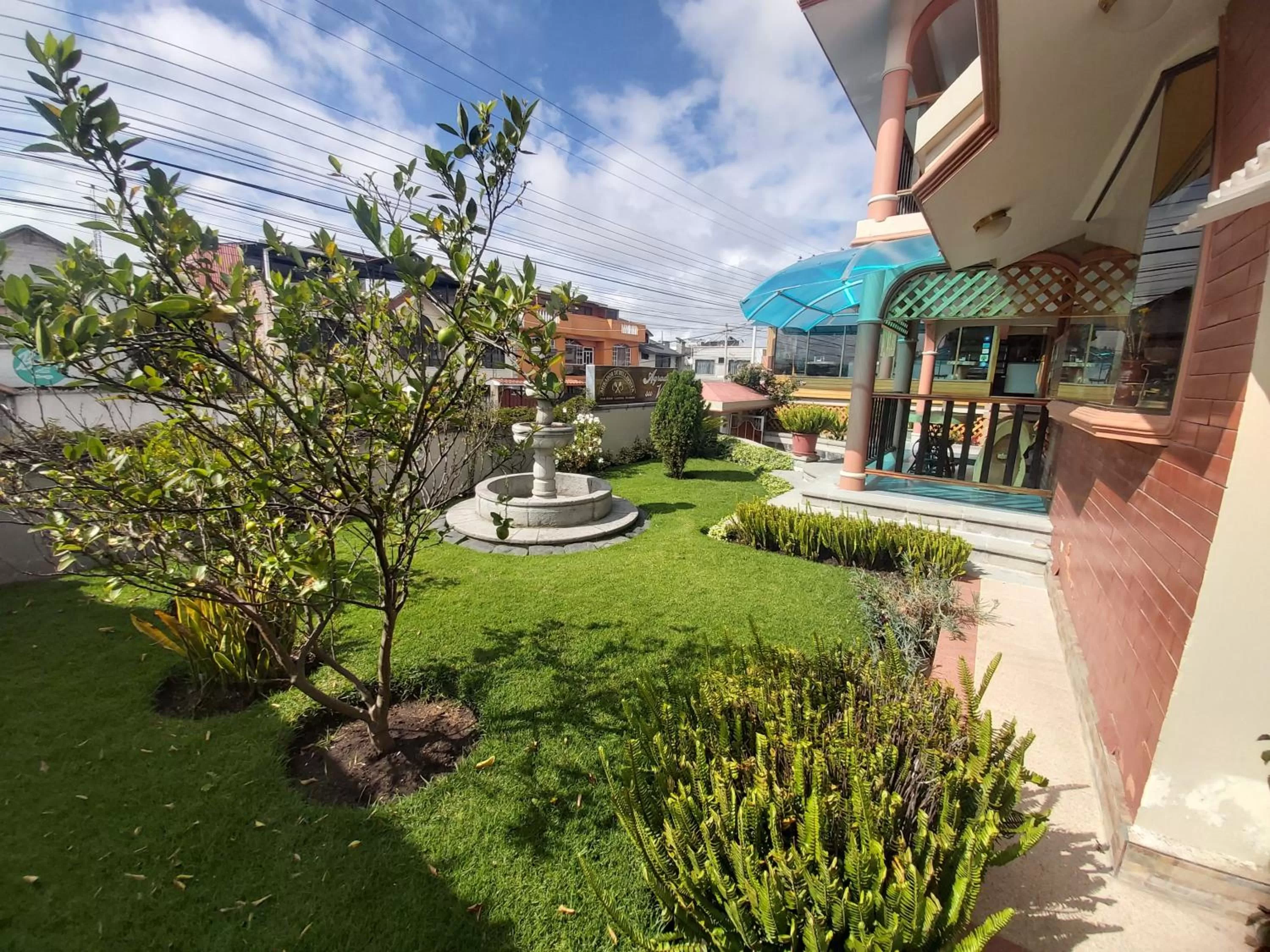 Garden in Mirador de Bellavista Riobamba