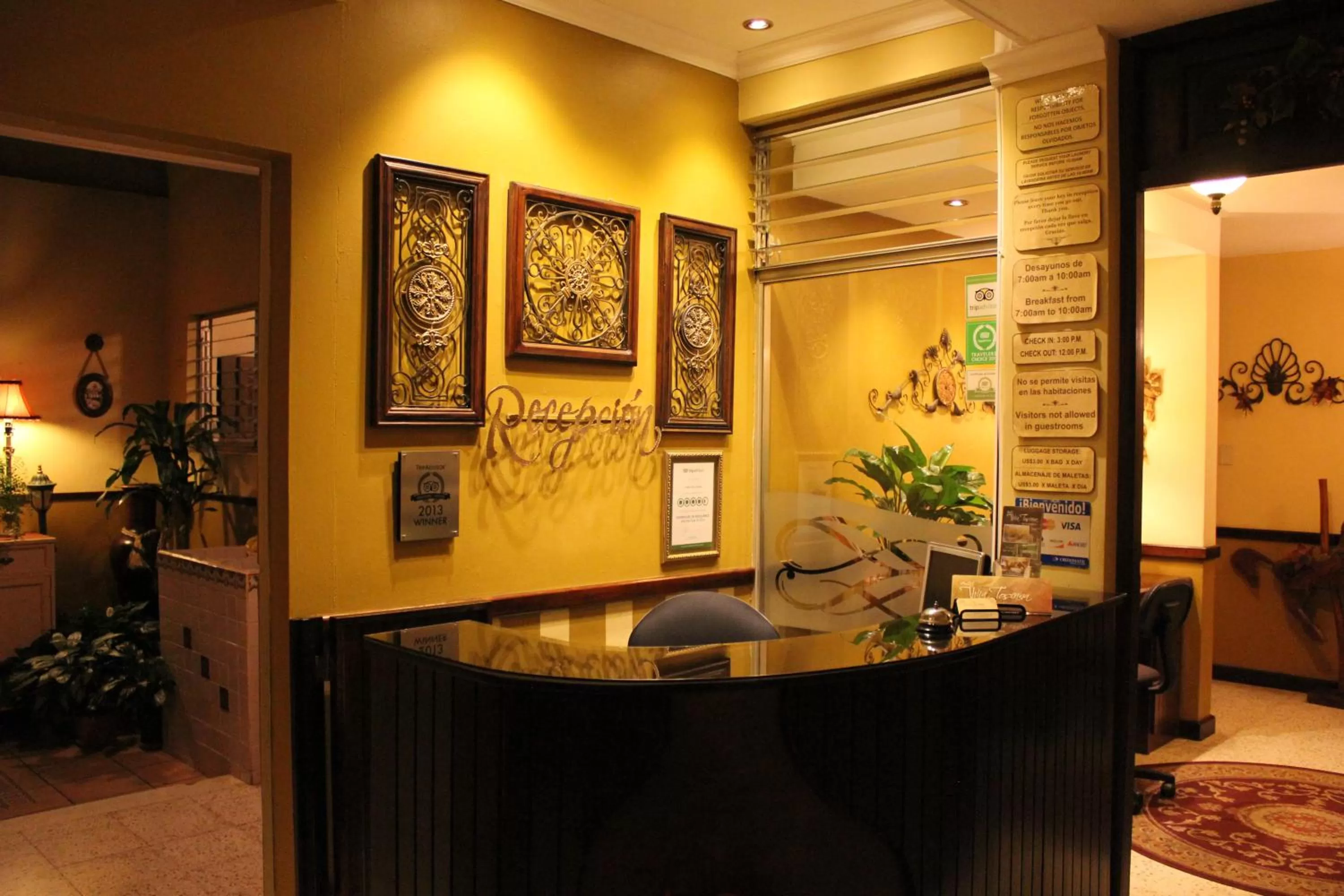 Lobby or reception, Lobby/Reception in Hostal Villa Toscana