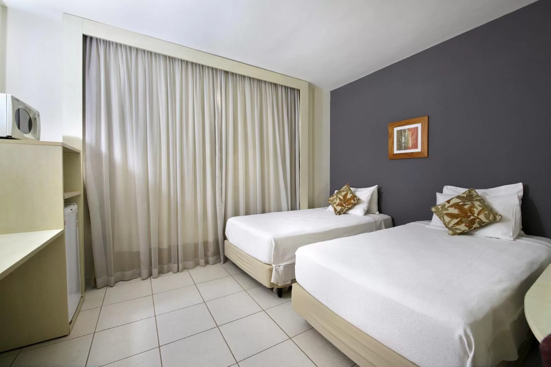 Bed in Nobile Inn Executive Ribeirao Preto