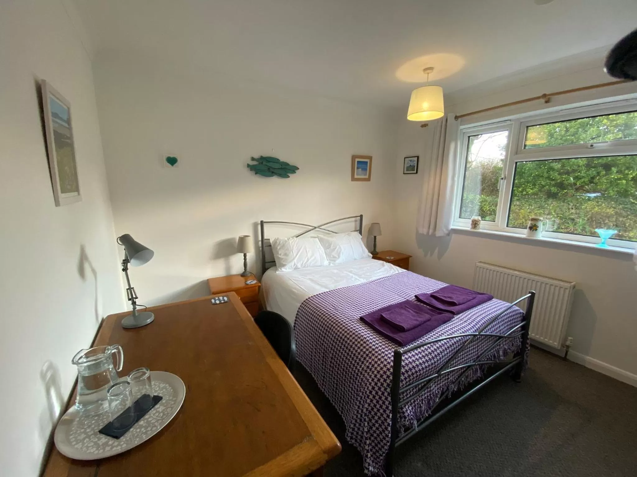 Bed in Agapanthus Bed & Breakfast - Fraddam