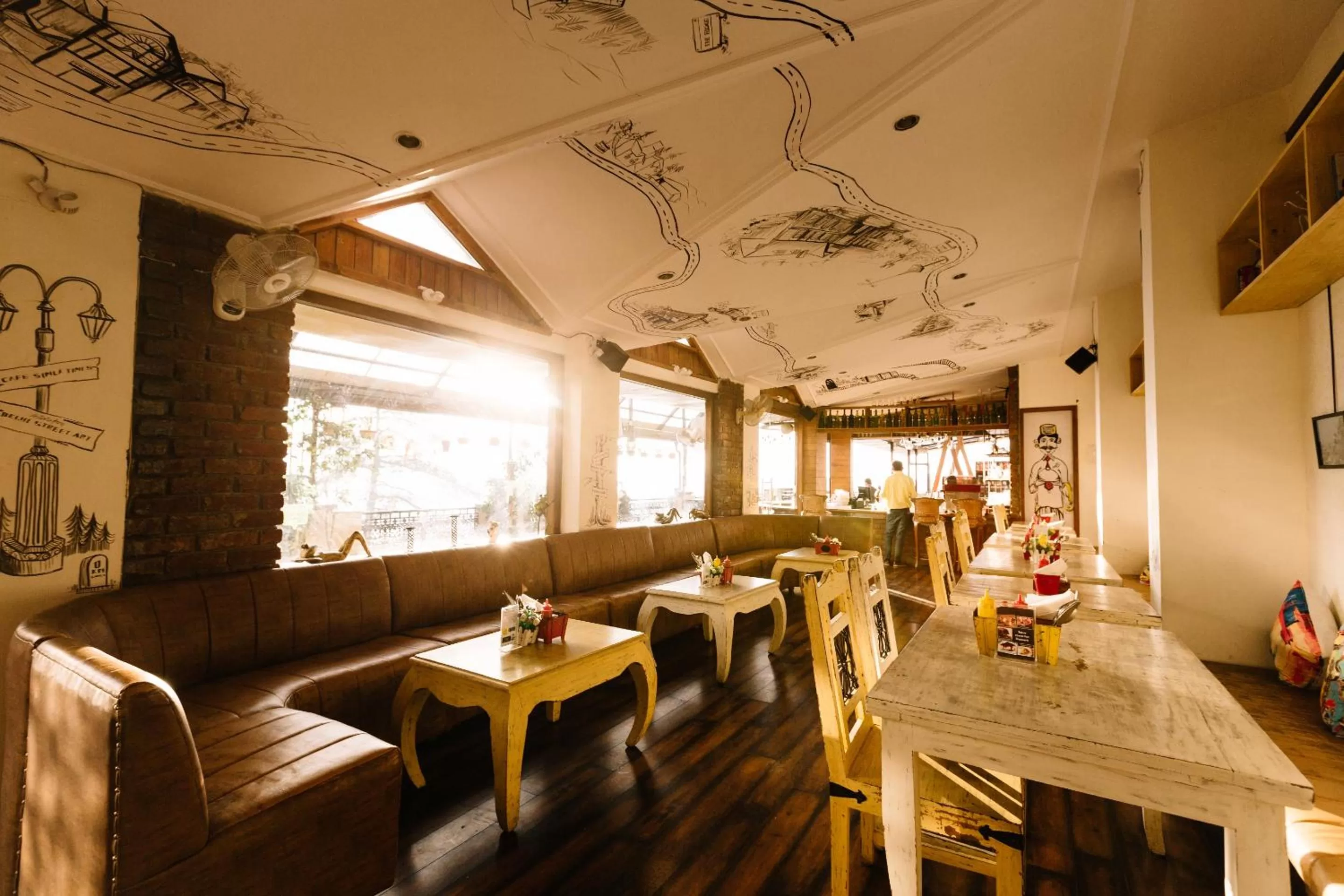 Restaurant/places to eat in Hotel Willow Banks Shimla