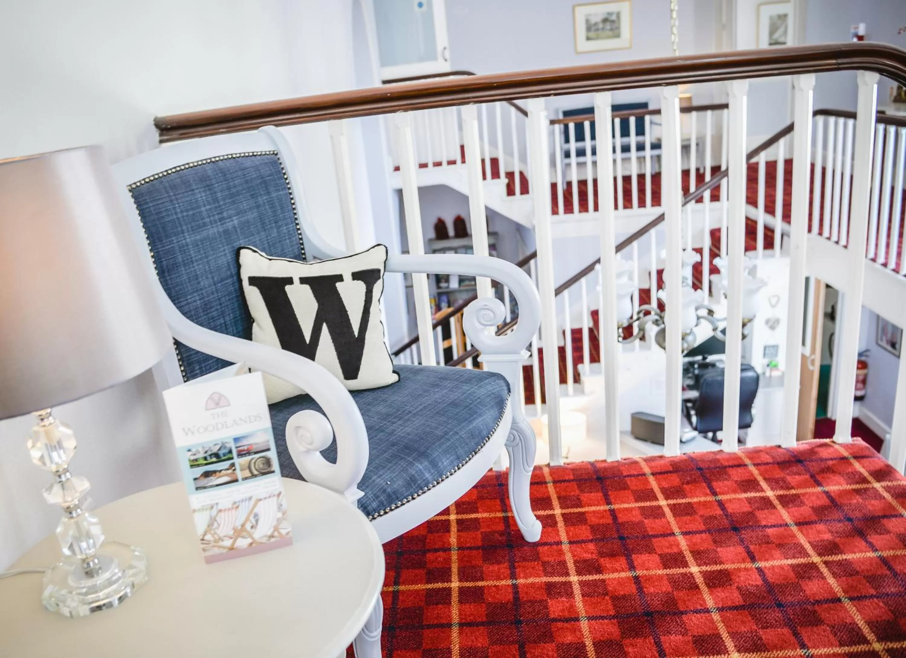 Seating area in The Woodlands Hotel