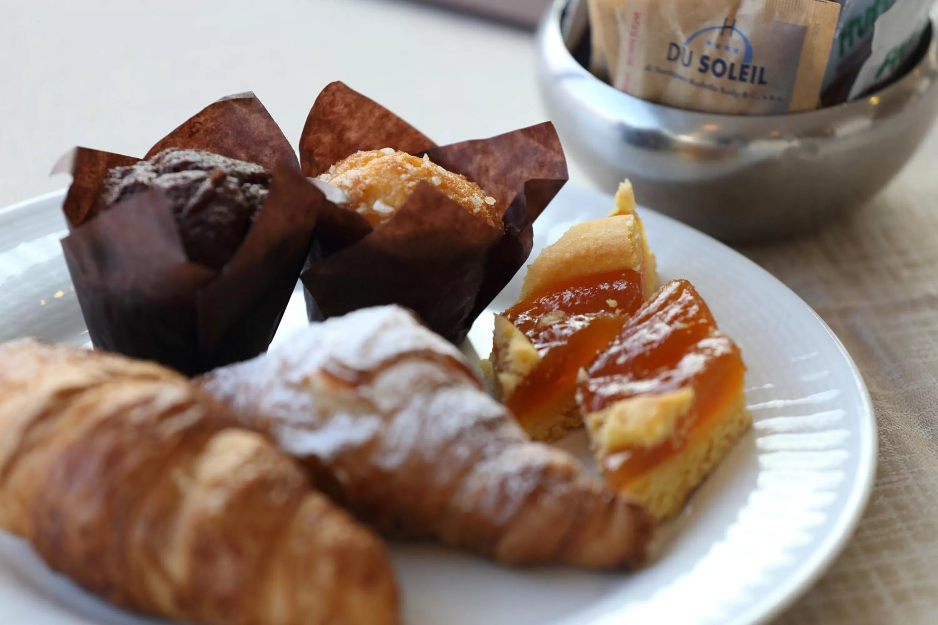 Buffet breakfast in Hotel Du Soleil