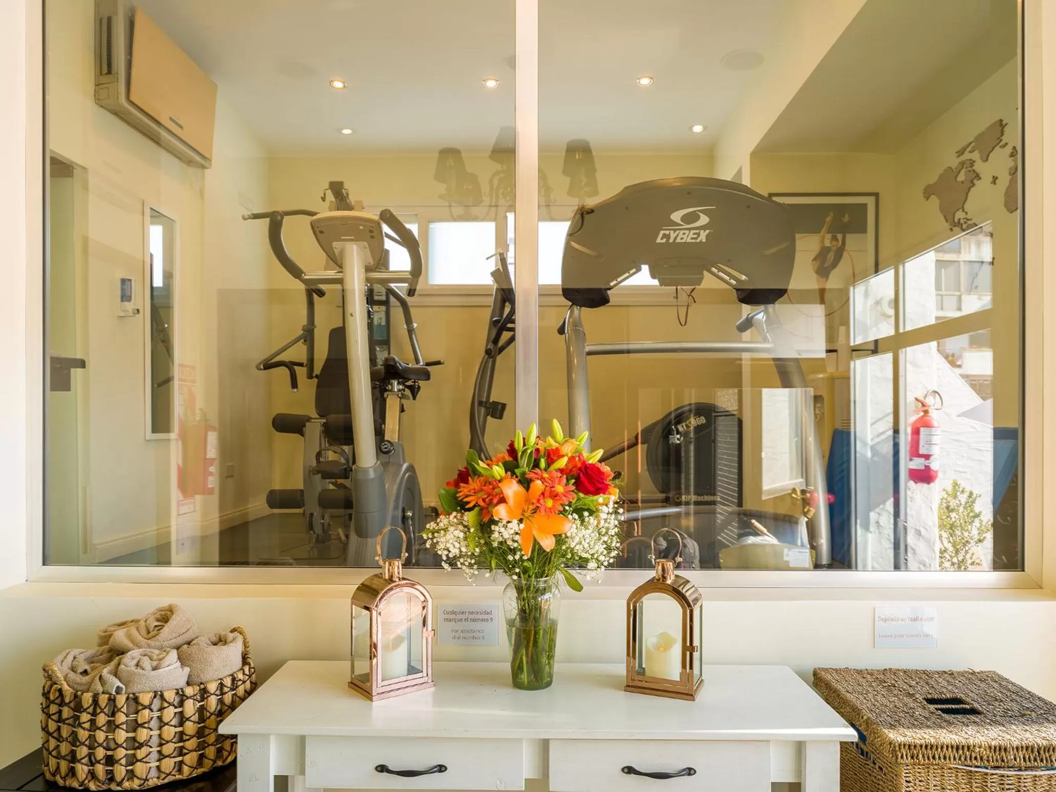 Fitness centre/facilities in Melia Recoleta Plaza Hotel