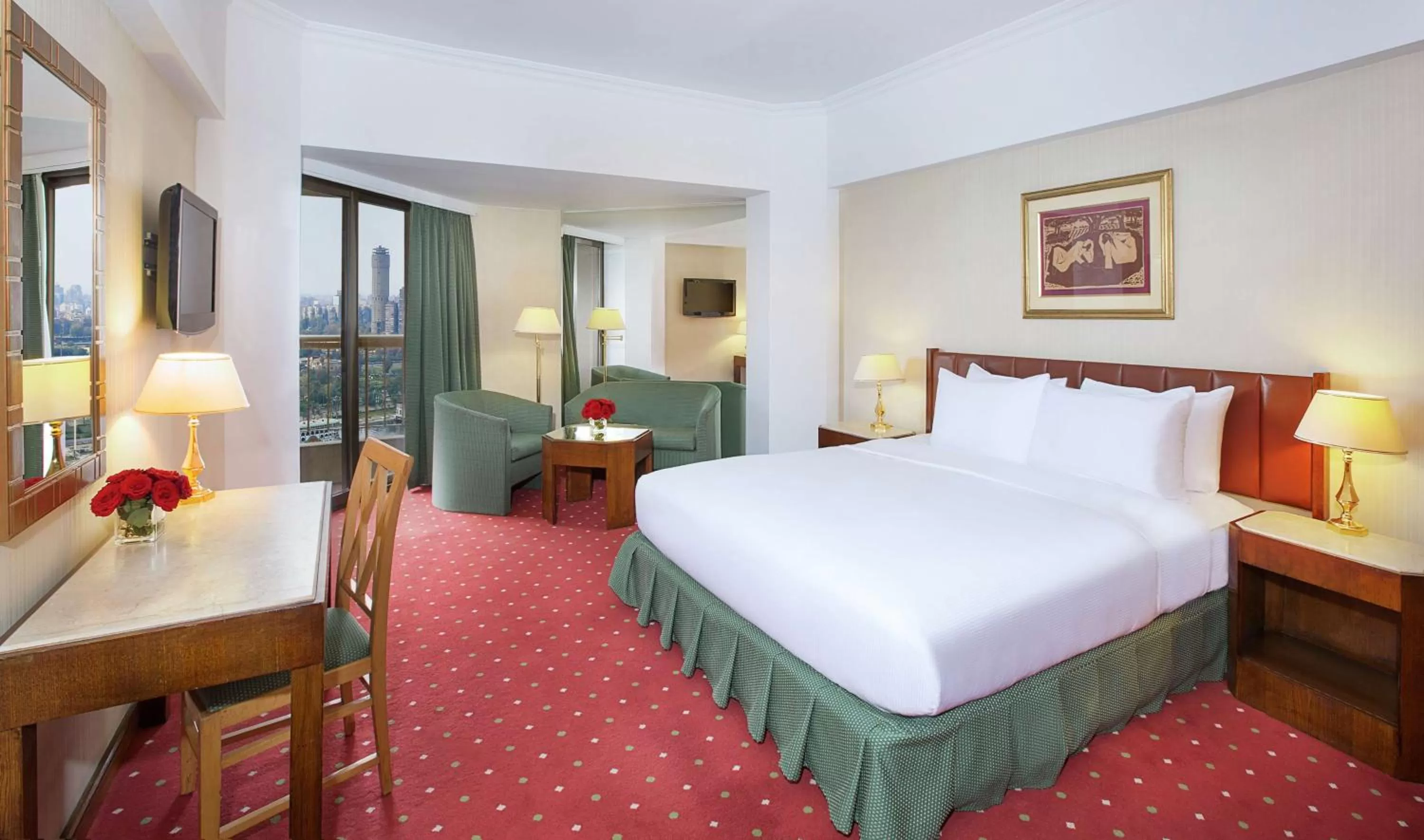 Bedroom, Bed in Ramses Hilton Hotel & Casino