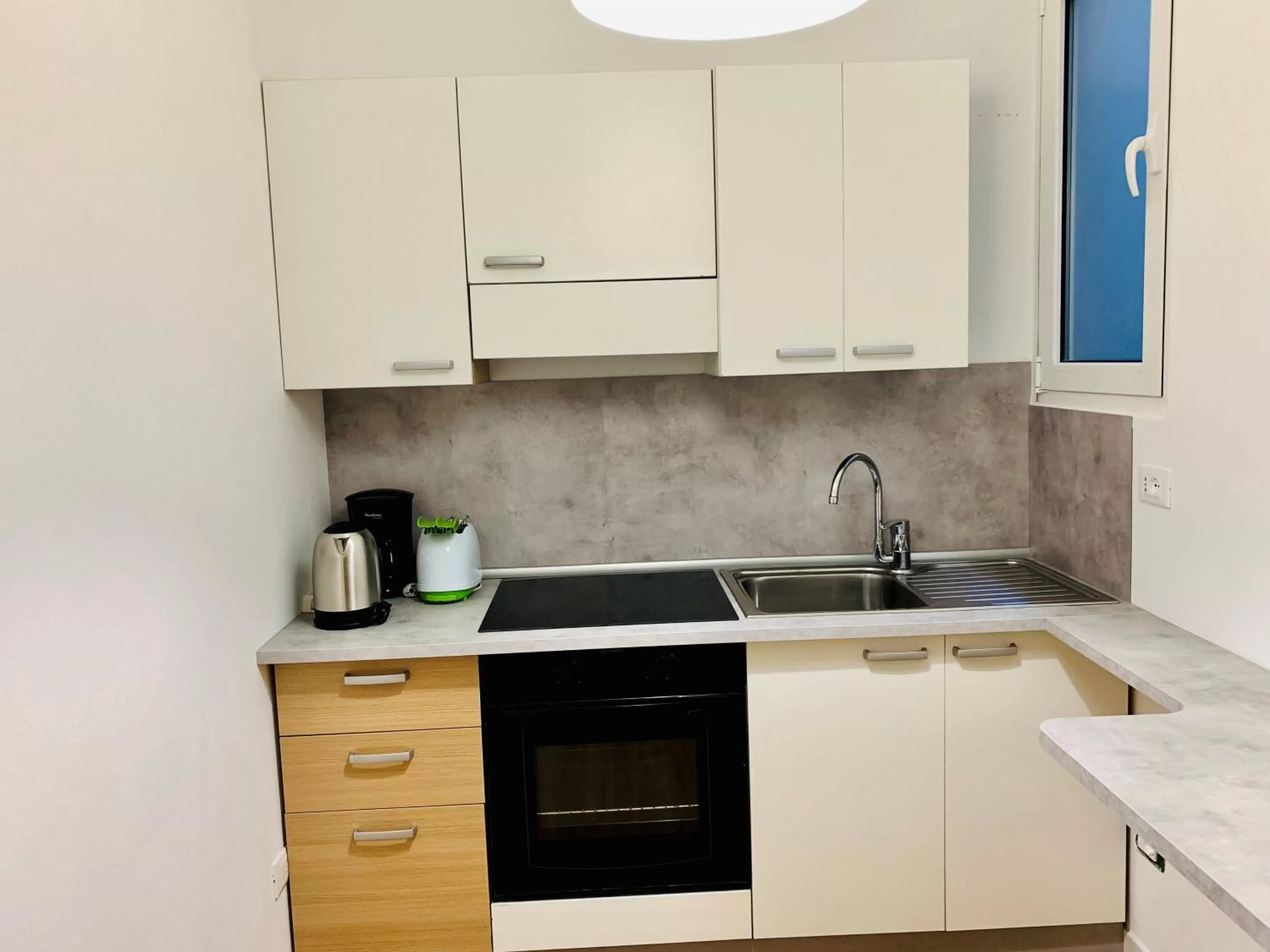 Kitchen or kitchenette in Front Lake Apartment Bardolino