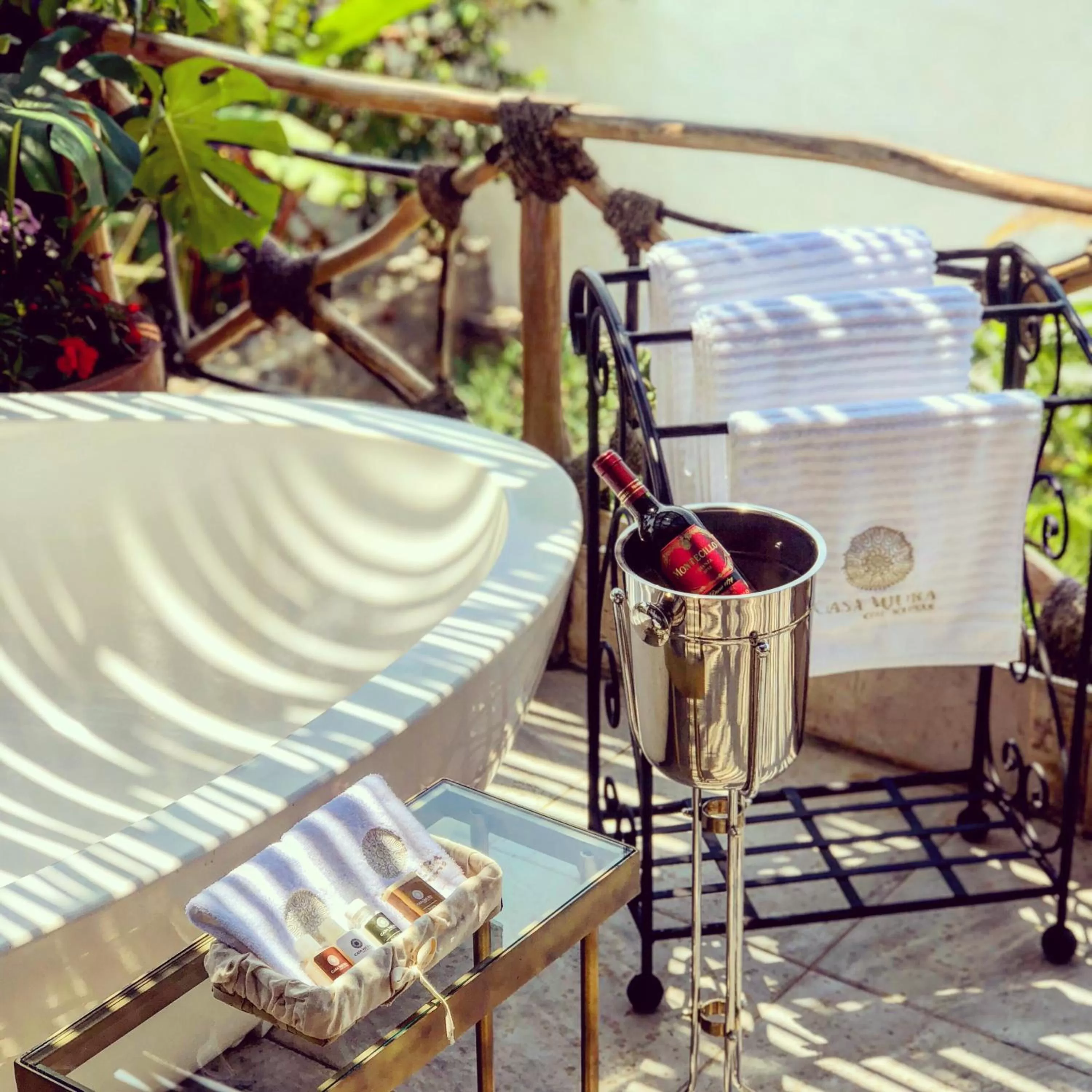 Balcony/Terrace in Casa Miura Hotel Boutique