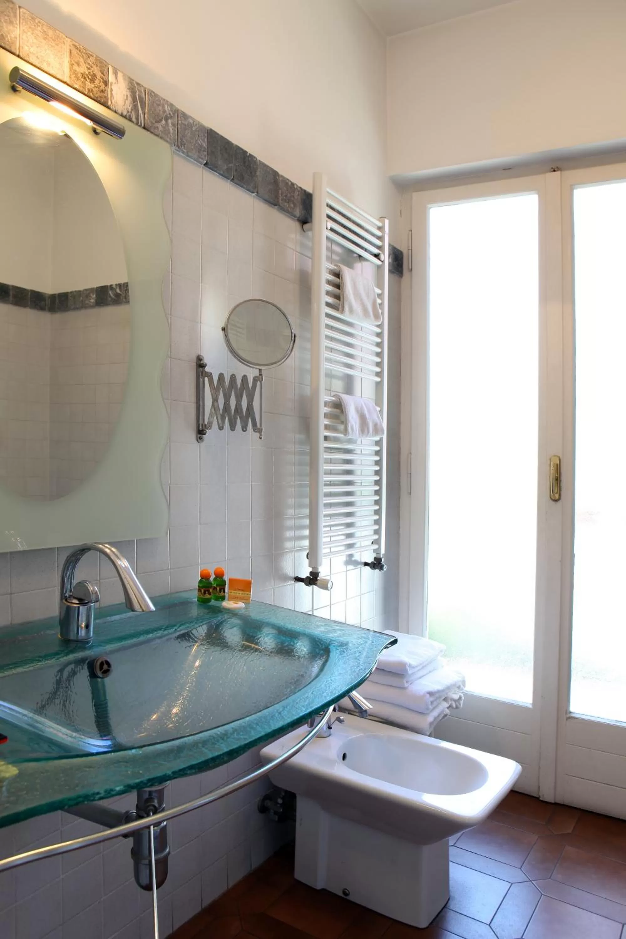 Bathroom in Da ö Vittorio SRL