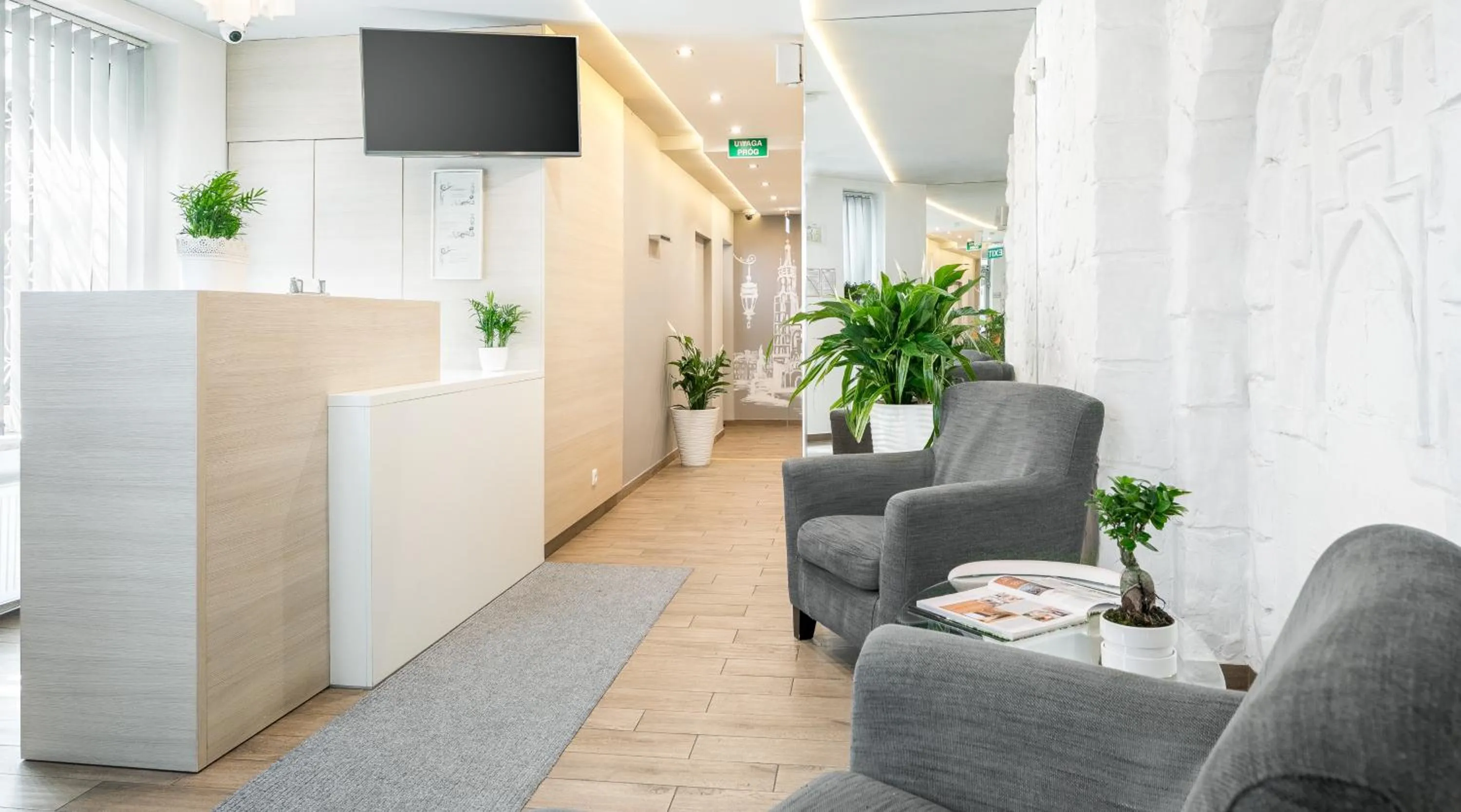 Lobby or reception in Apartamenty Platinia - komfortowe noclegi Kraków Stare Miasto
