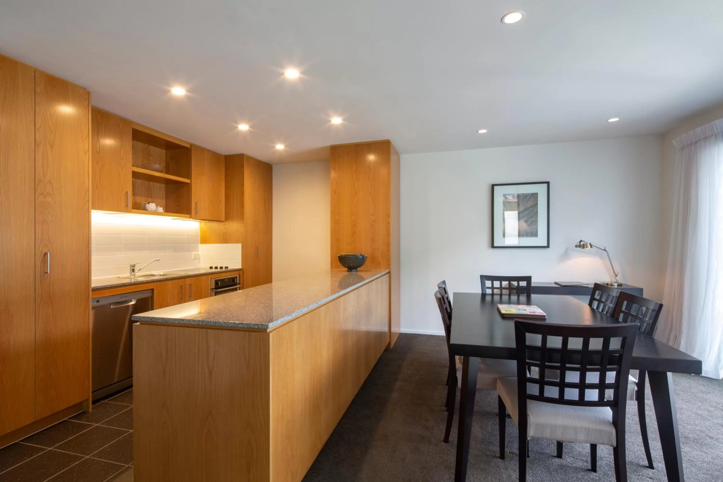 Kitchen or kitchenette in Blue Peaks Apartments