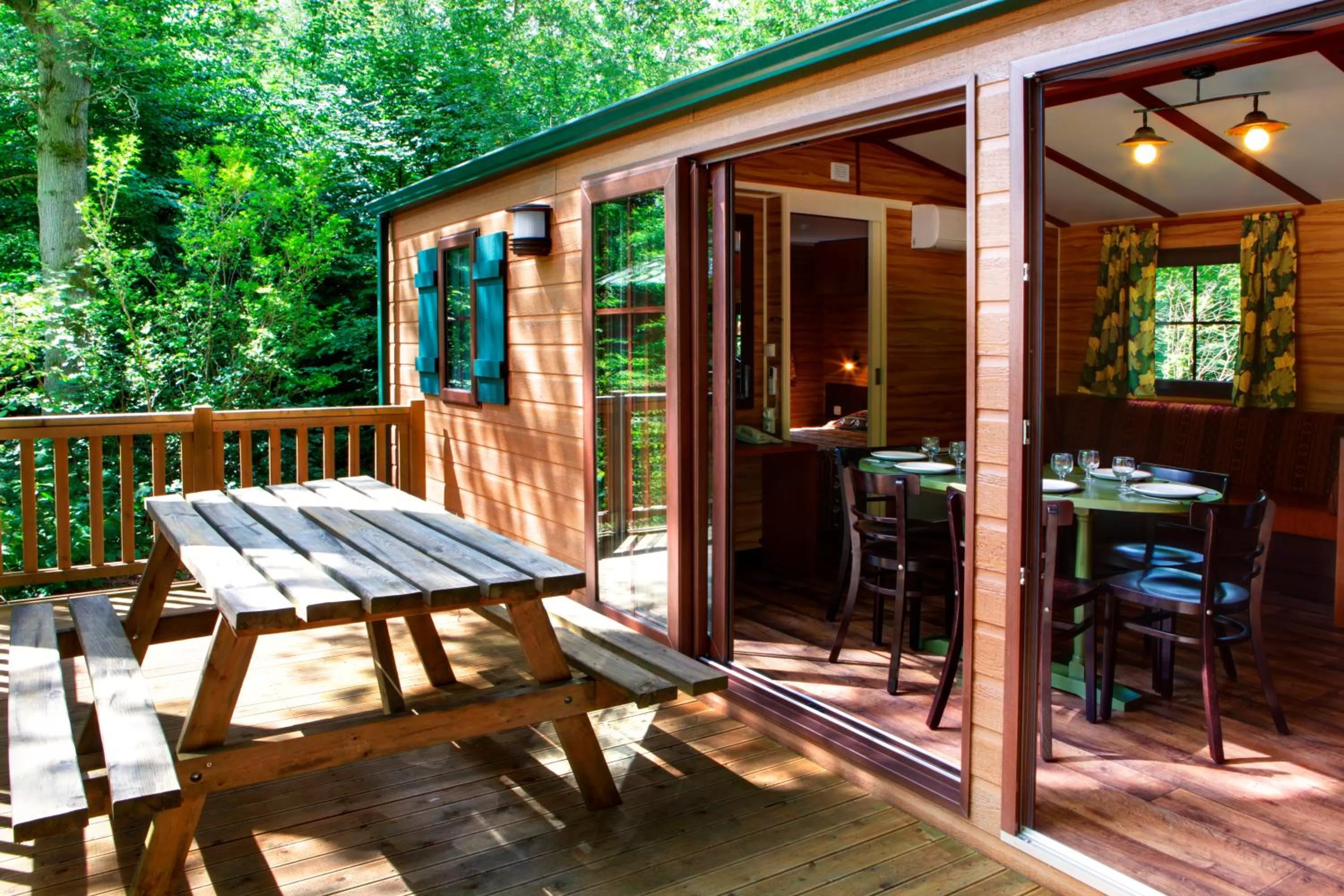 Balcony/Terrace in Disney Davy Crockett Ranch
