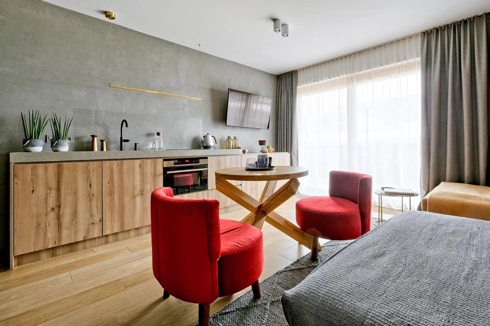 Bed in Białka Residence Ski - 50 m do Termy Bania Odkryj-Białke