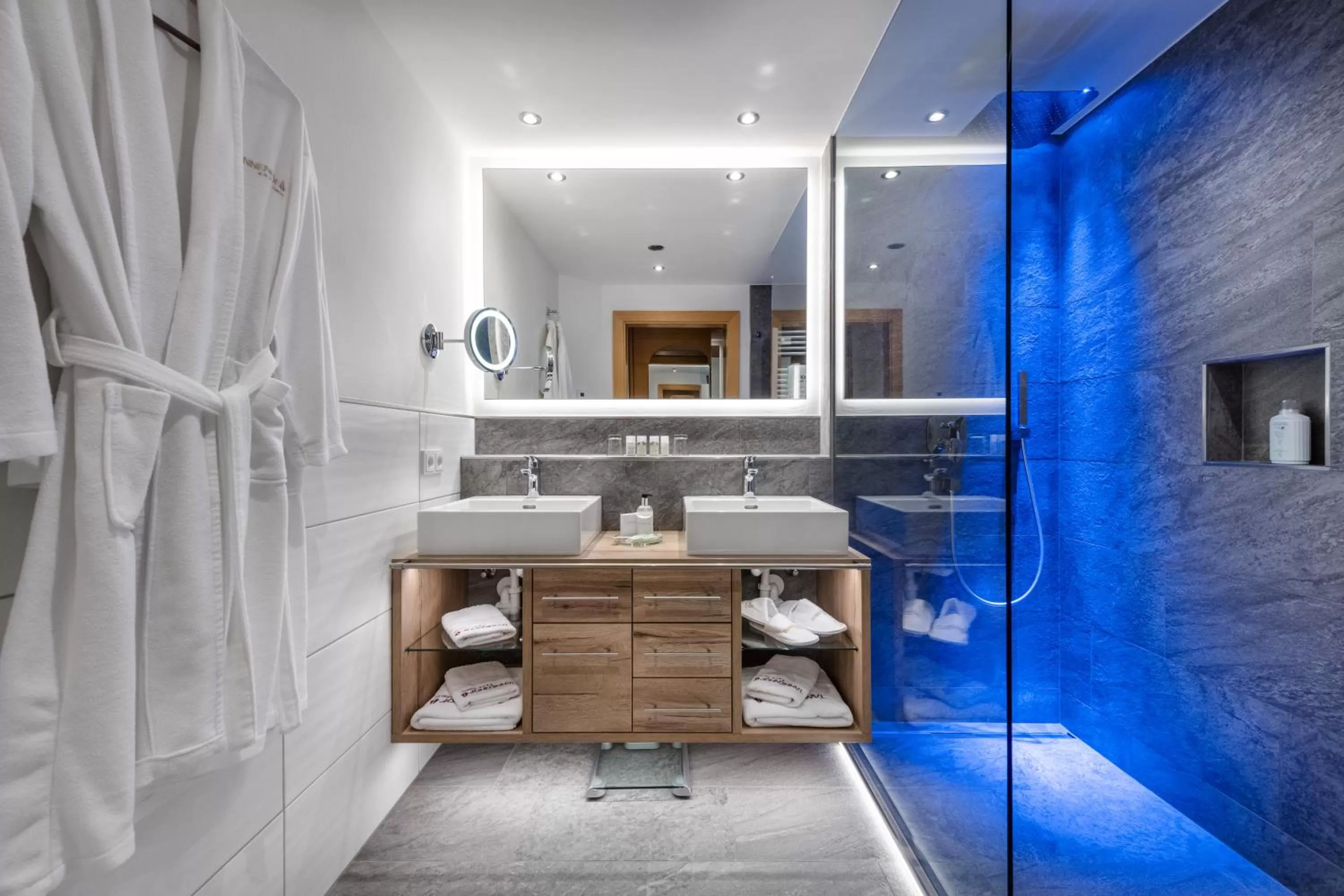 Bathroom in Alpines Lifestyle Hotel Tannenhof