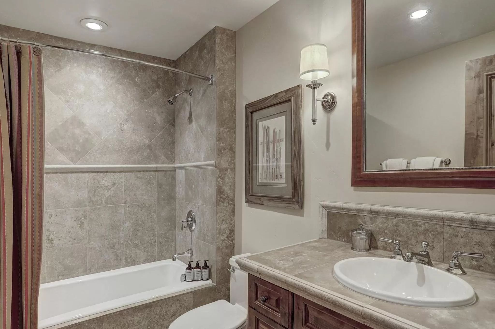 Bathroom in The Arrabelle at Vail Square, a RockResort, by Vail Resorts
