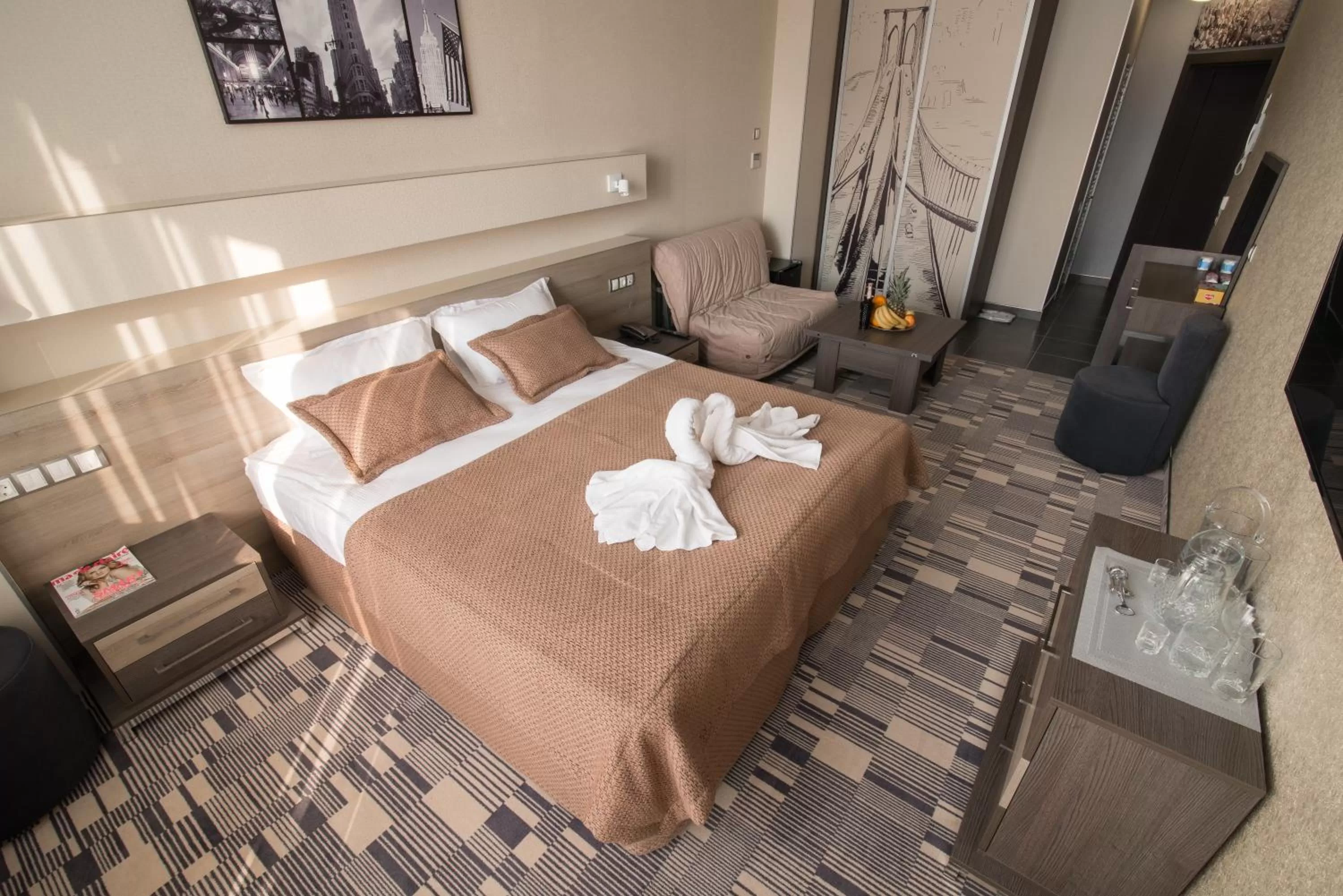 Double Room with Sea View - single occupancy in 12th Floor Apartments