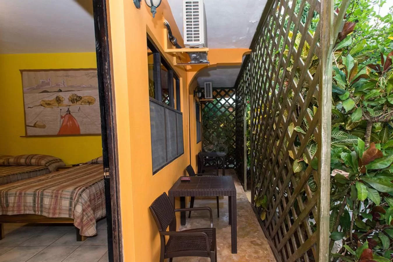 Patio, Bed in Sunrise Club Hotel