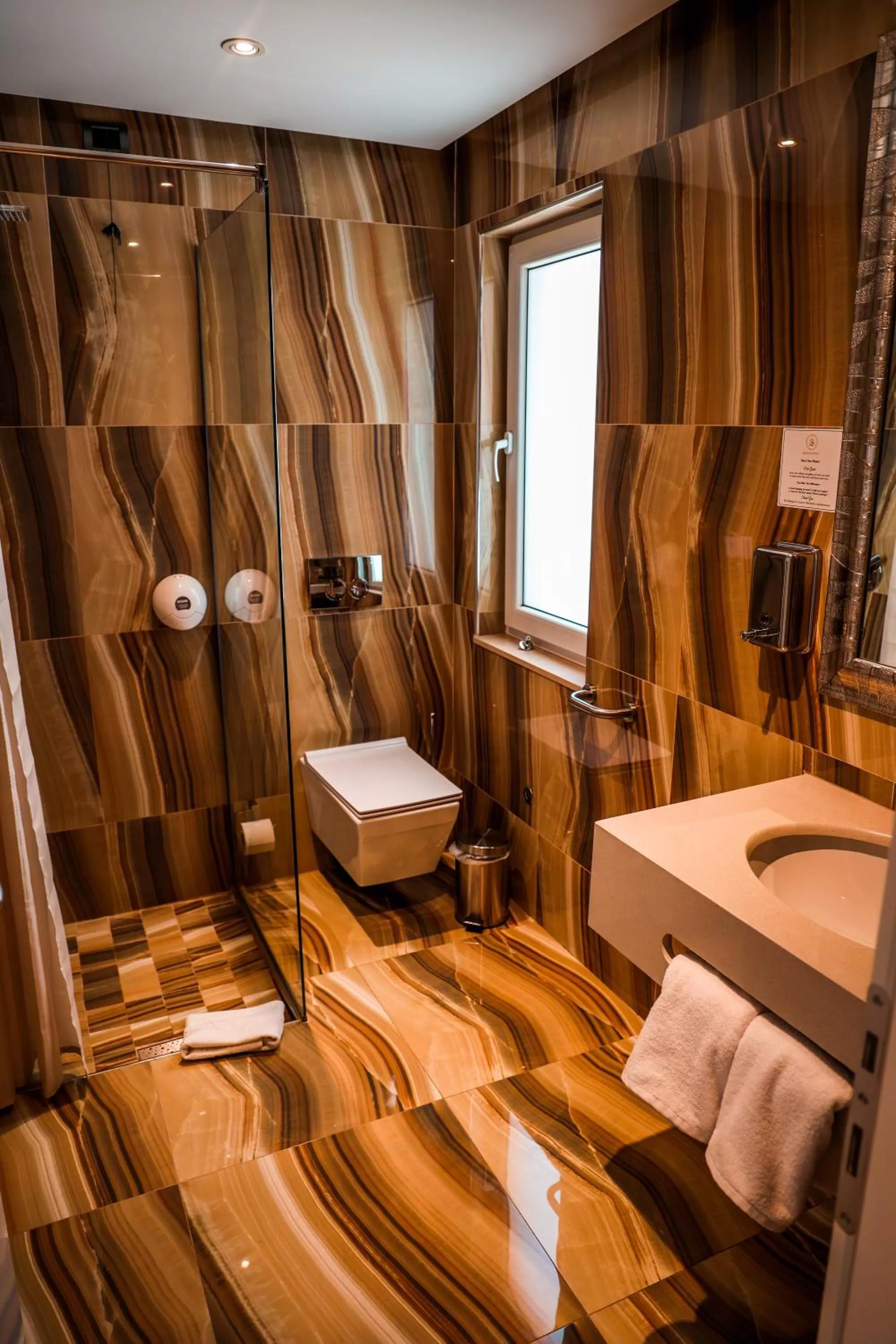 Bathroom in Senator Hotel