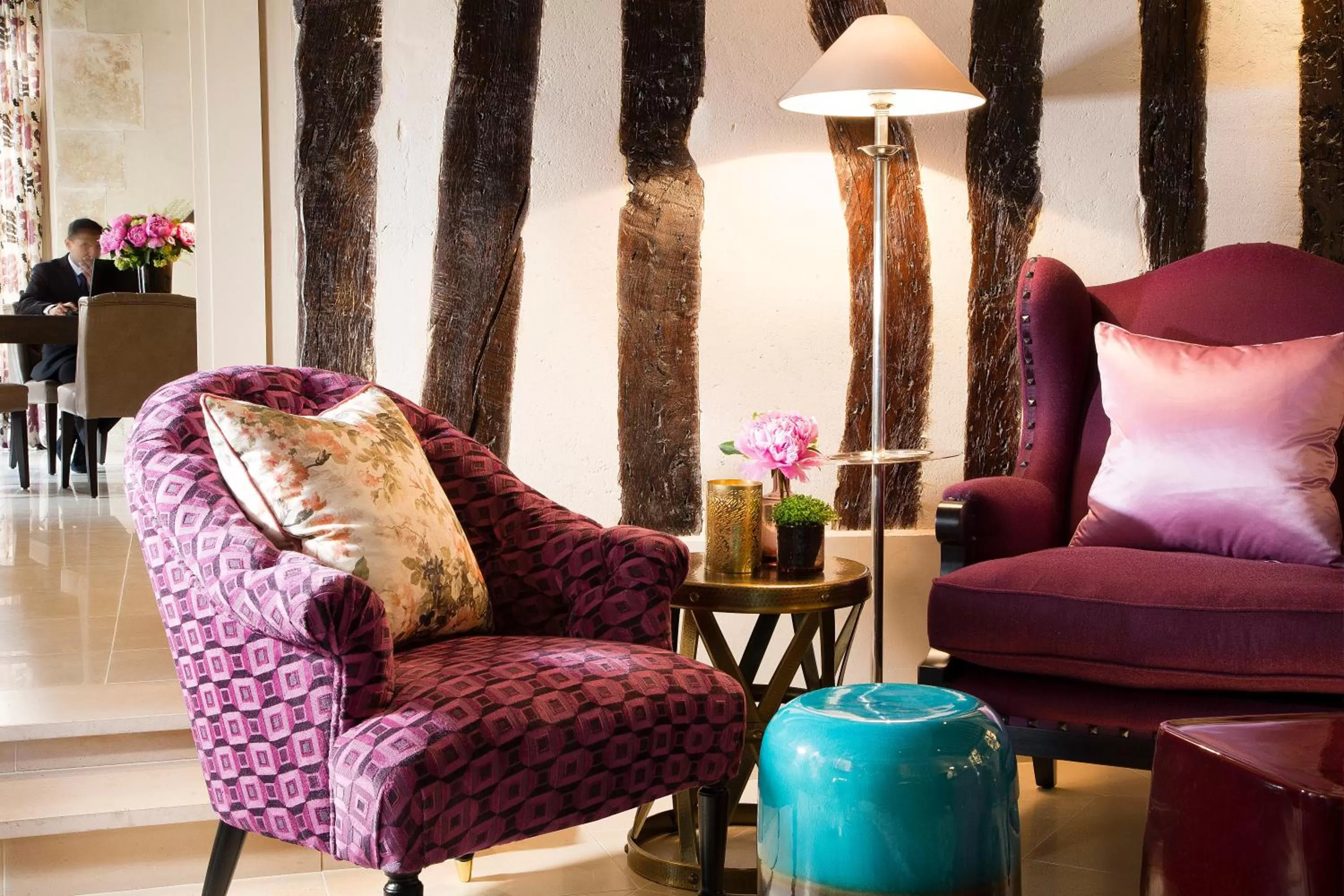 Seating area in Les Tournelles