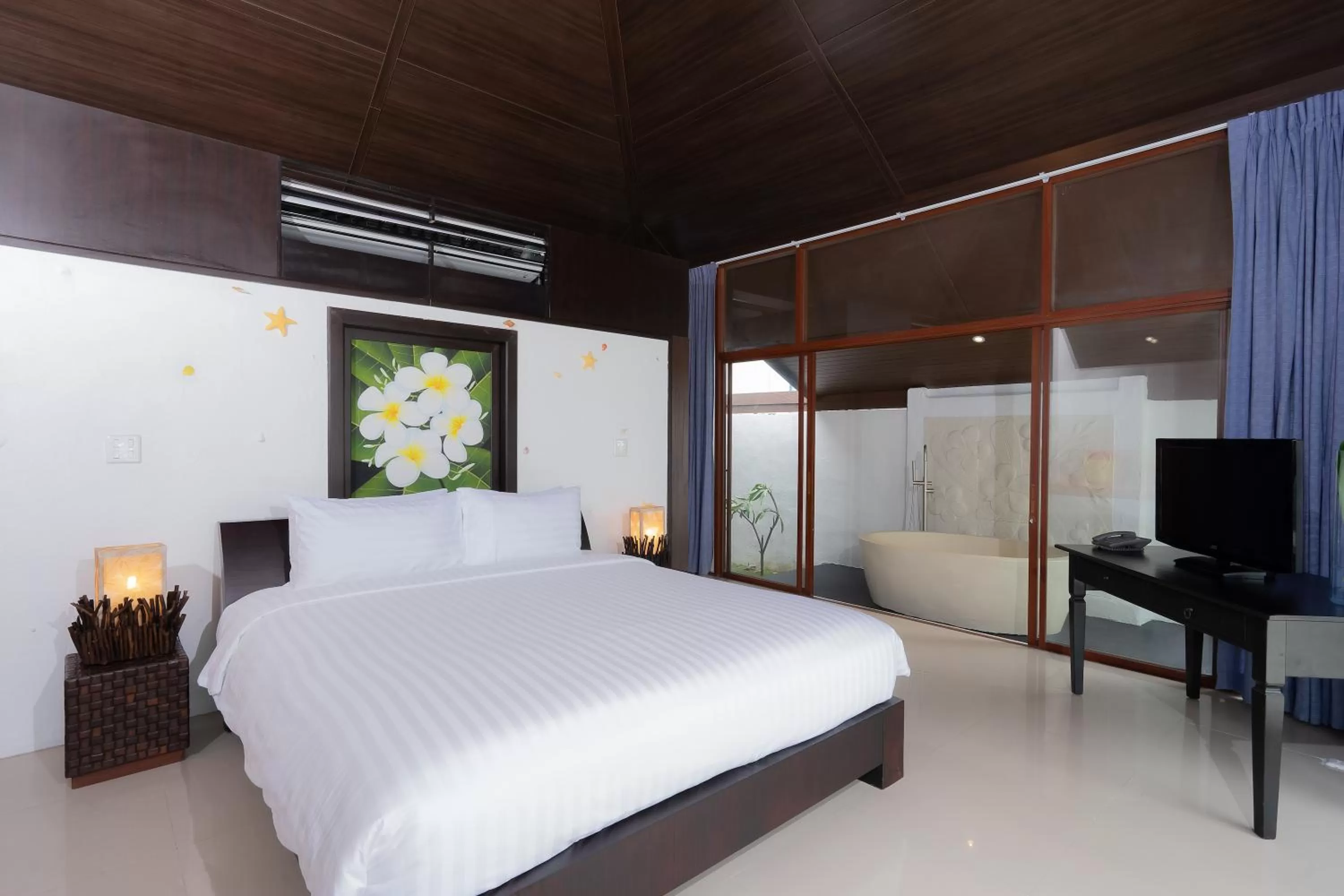 Bedroom, Bed in Dhevan Dara Resort & Spa Hua Hin - Pool Villa