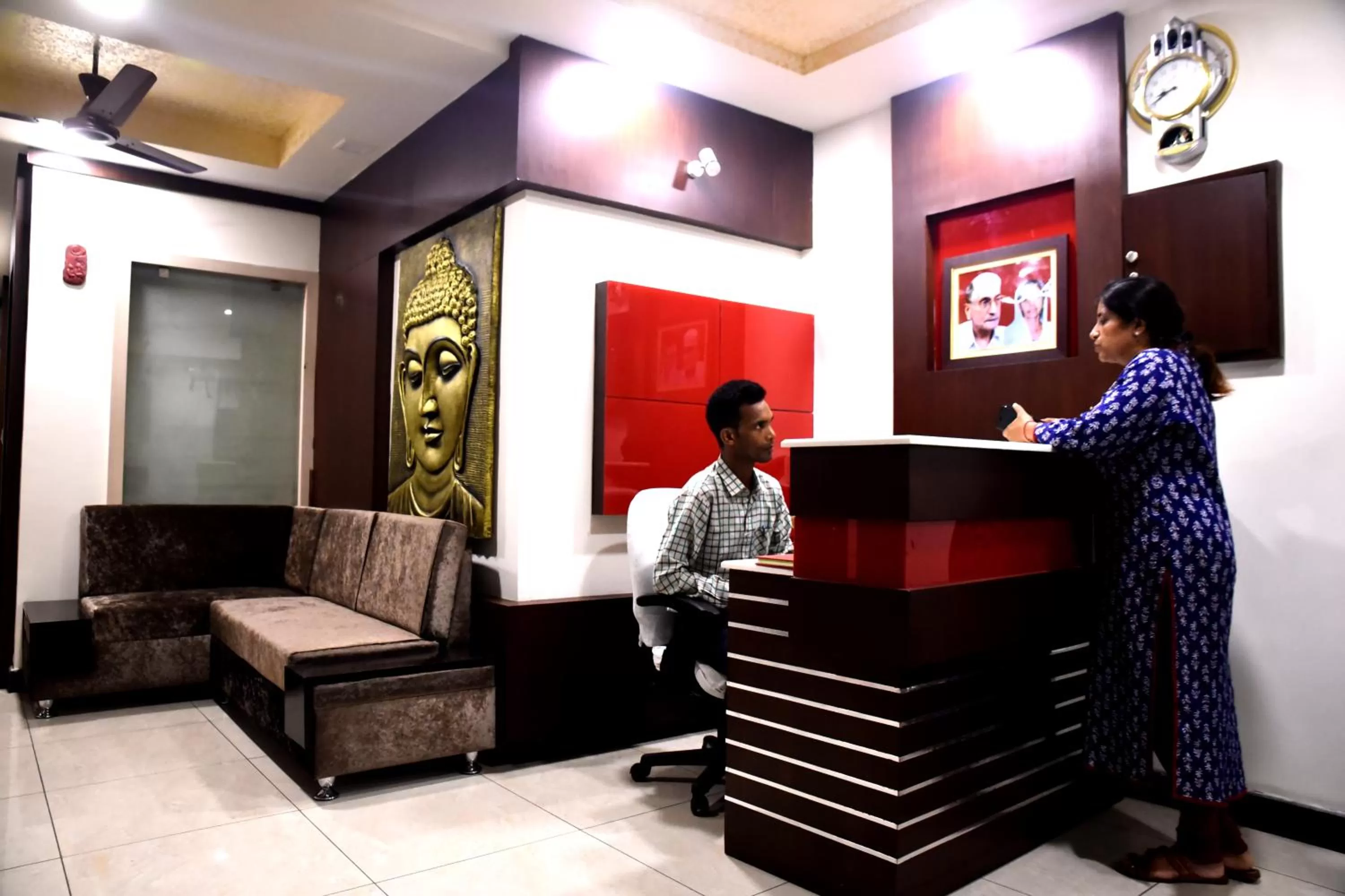 Lobby or reception in Hotel Silver Palace