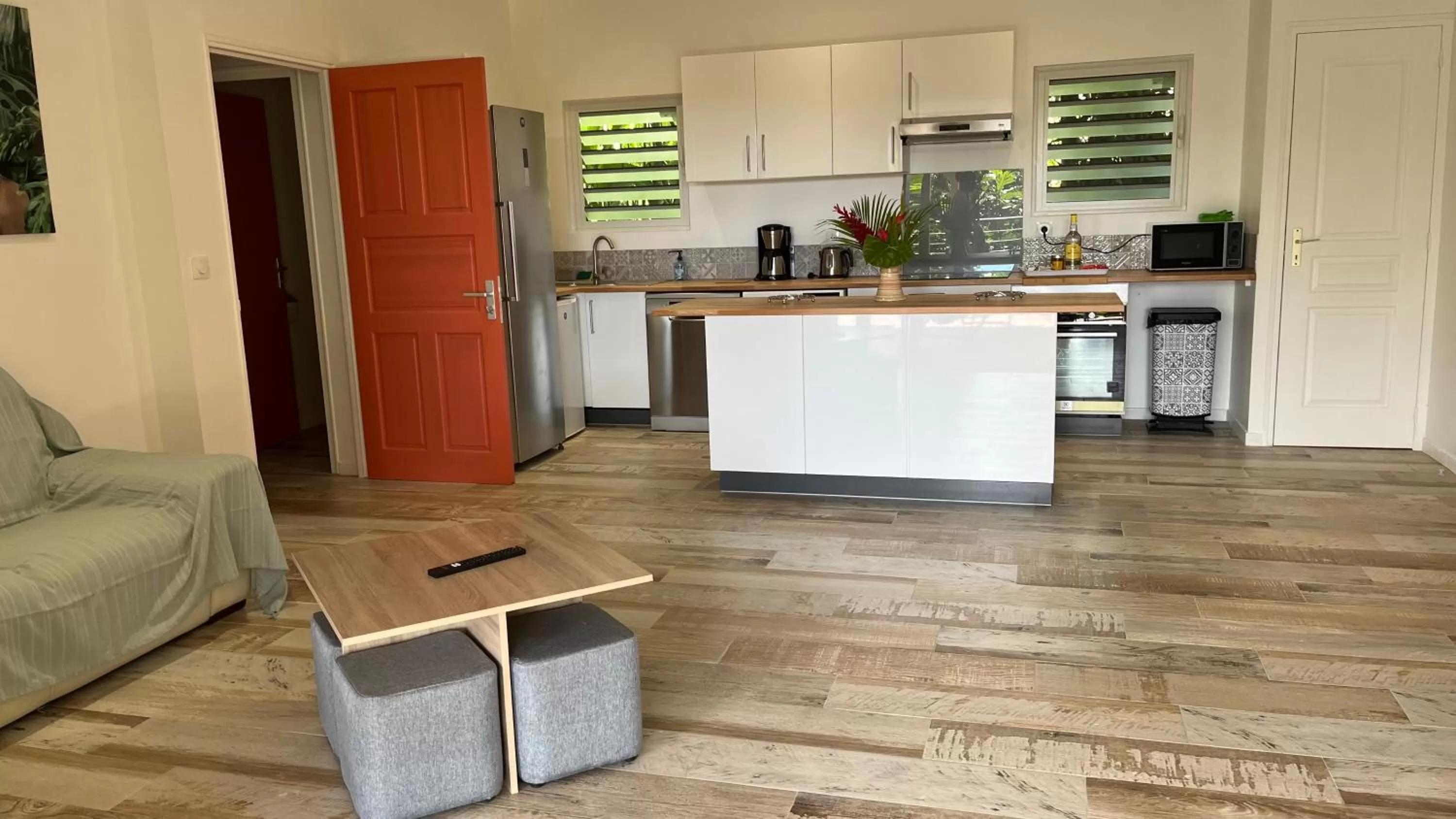 kitchen in Les Gîtes de la Lézarde