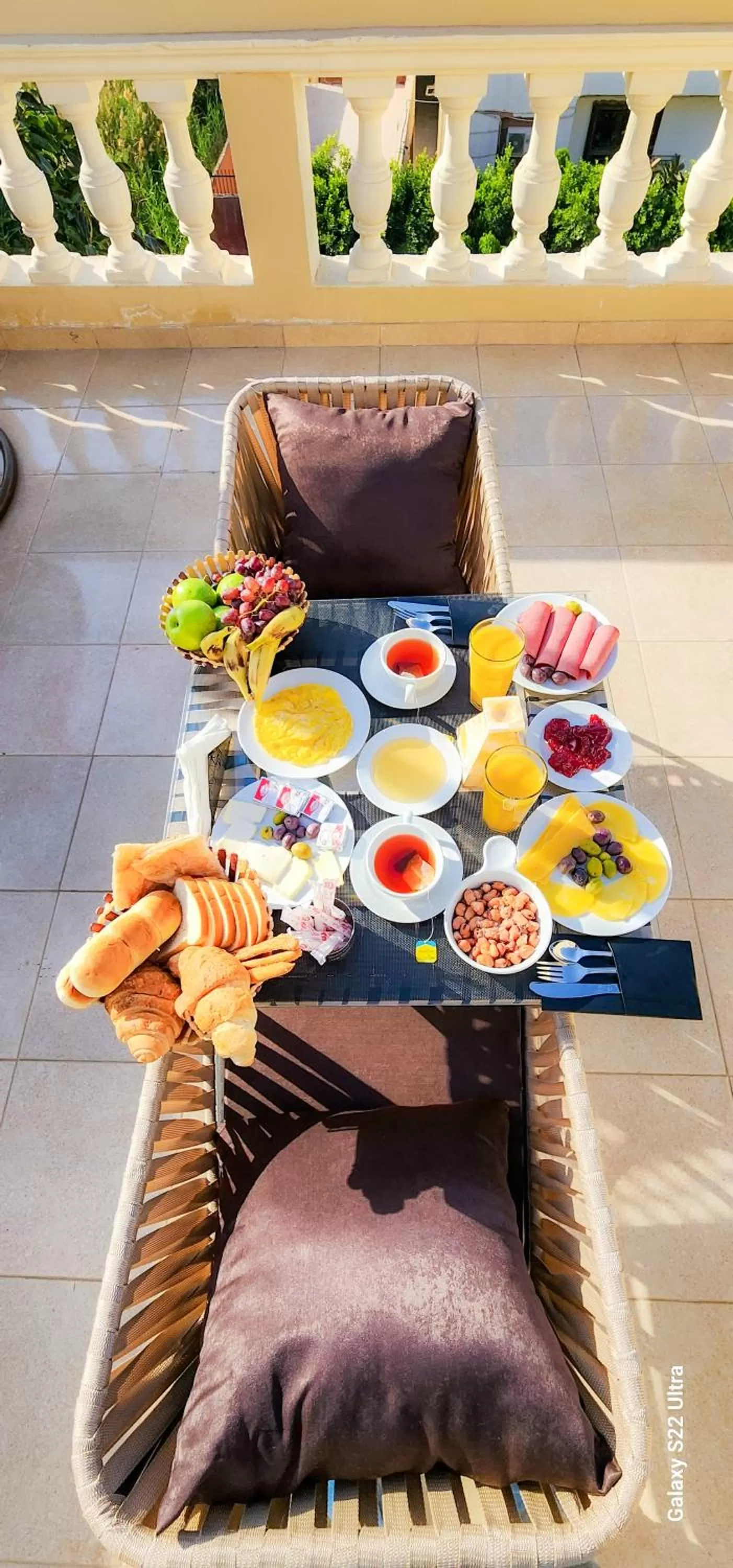 Seating area in King Cheops Inn - Pyramid View