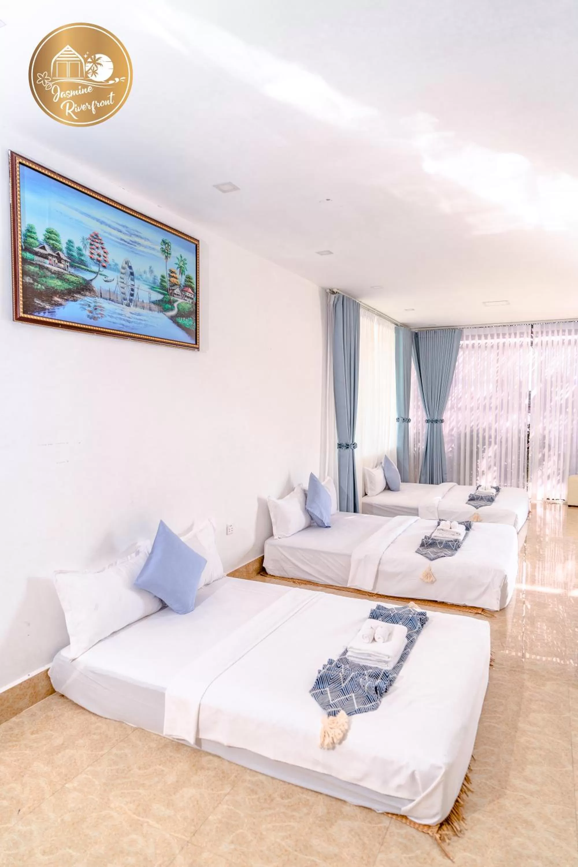 Bedroom, Bed in Jasmine River Front