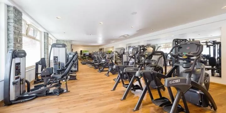 Fitness centre/facilities in Hotel Heimatlodge