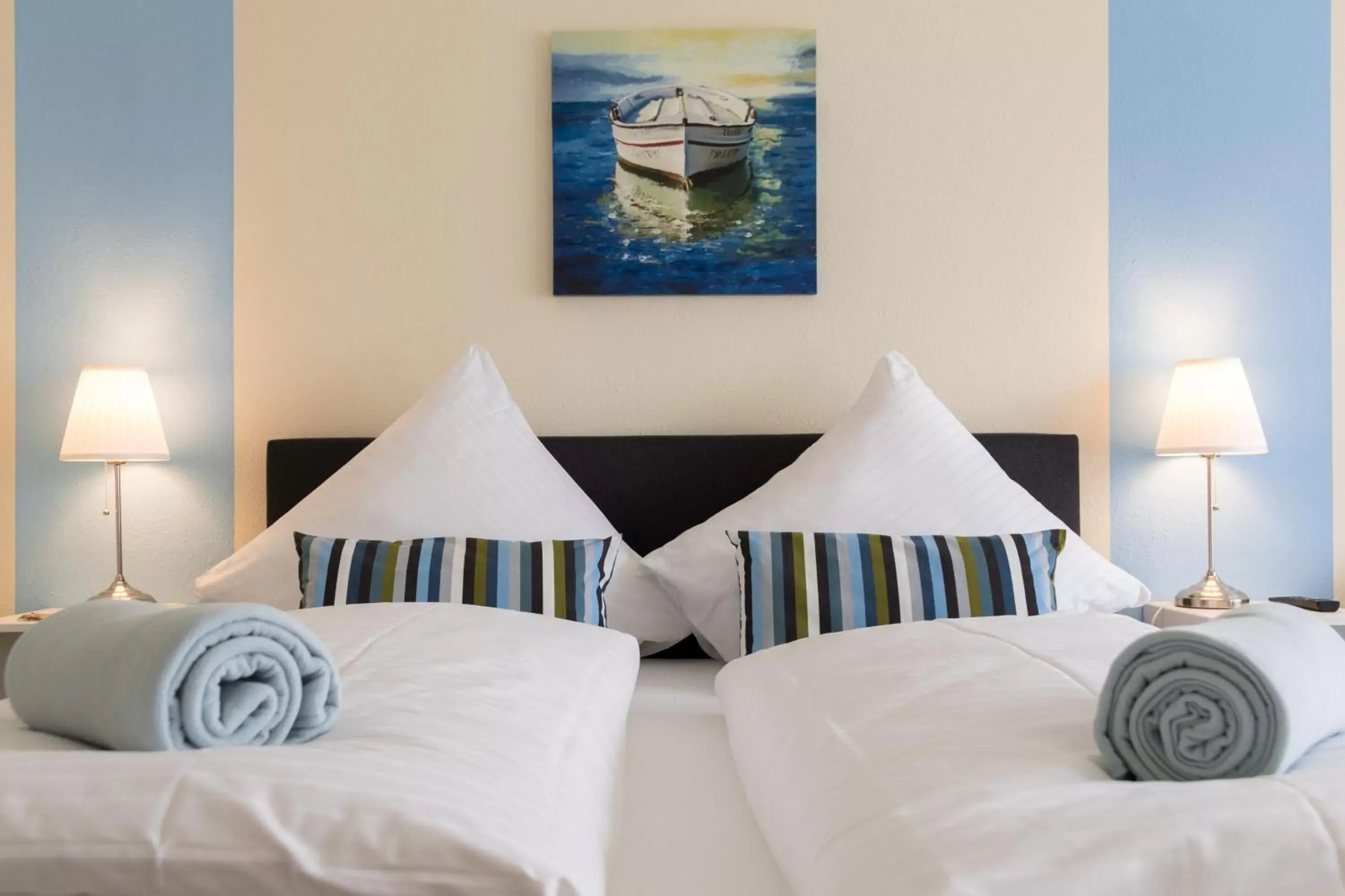 Comfort Double Room with Balcony / Terrace in Das Frühstückshotel Büsum Comfort Double Room with Balcony / Terrace in Das Frühstückshotel Büsum