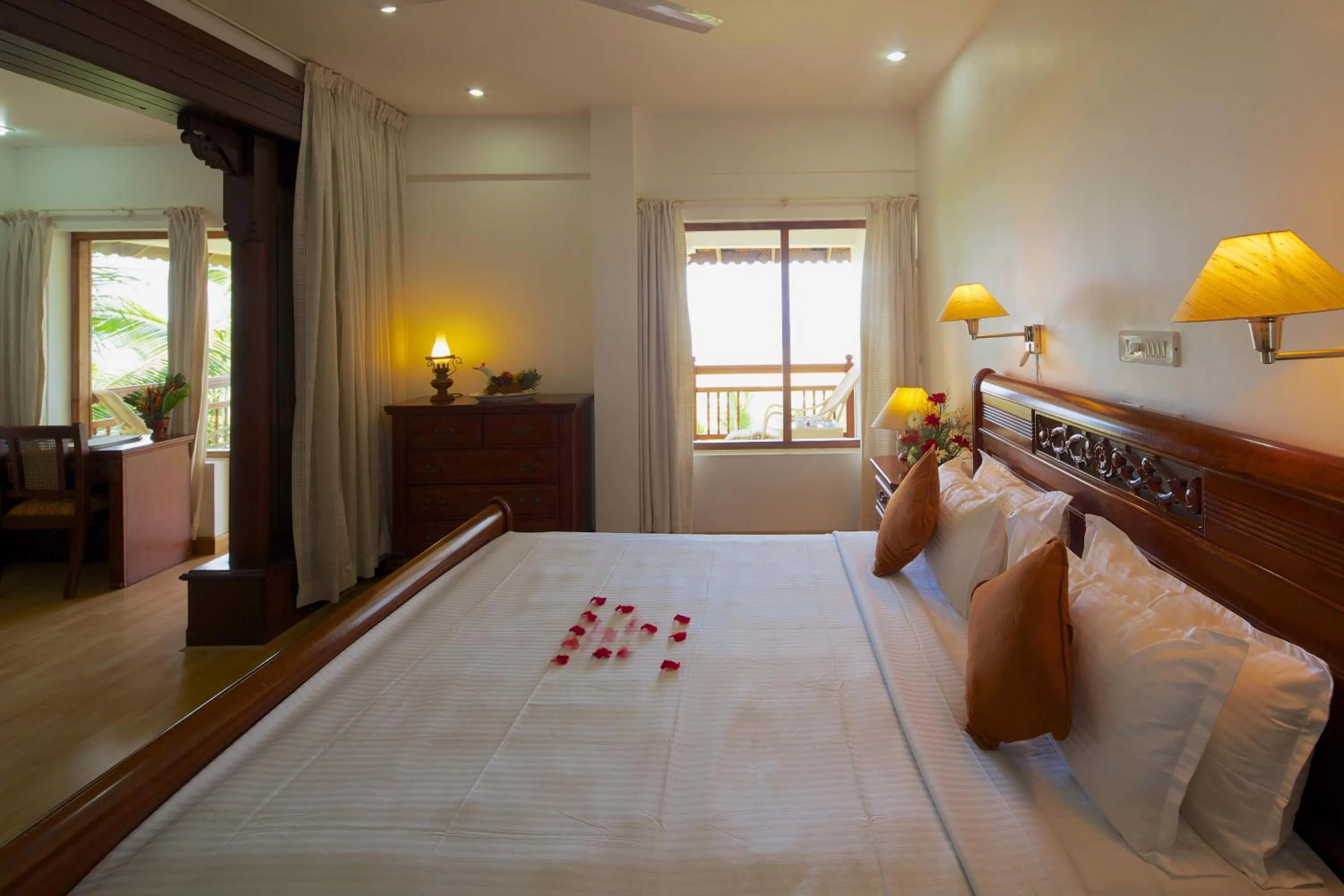 Other, Bed in The Travancore Heritage Beach Resort