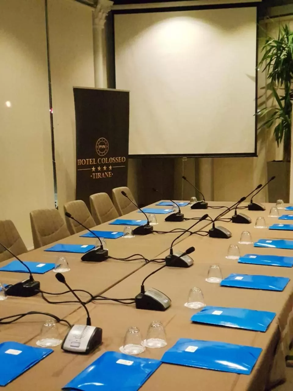 Meeting/conference room in Hotel Colosseo Tirana