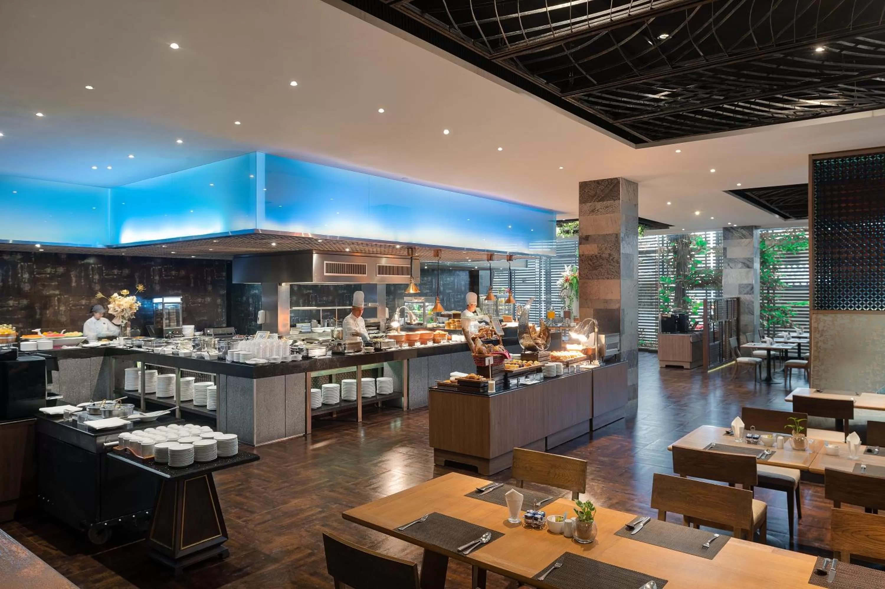 Breakfast in Swissotel Bangkok Ratchada