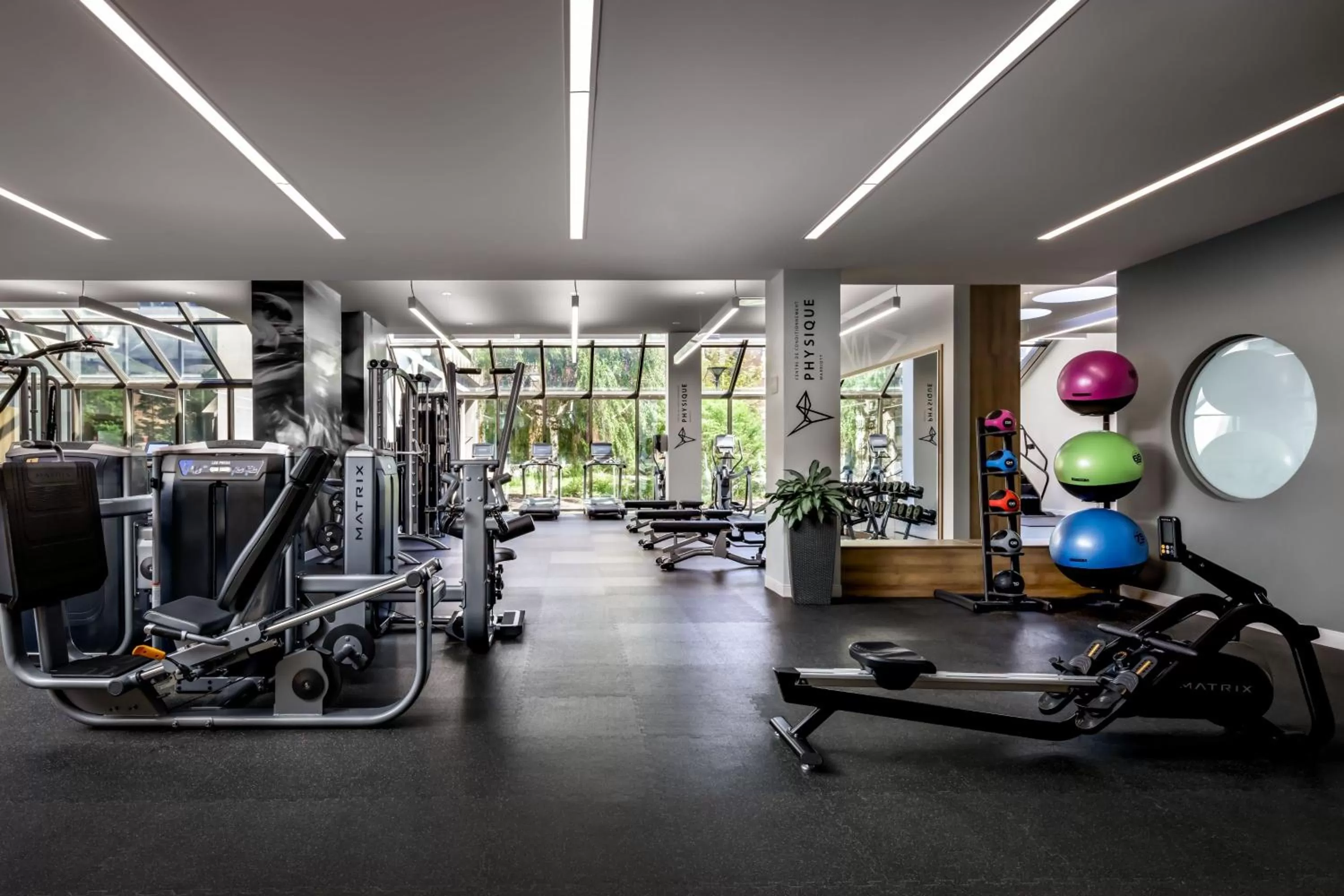 Fitness centre/facilities in Montreal Marriott Chateau Champlain