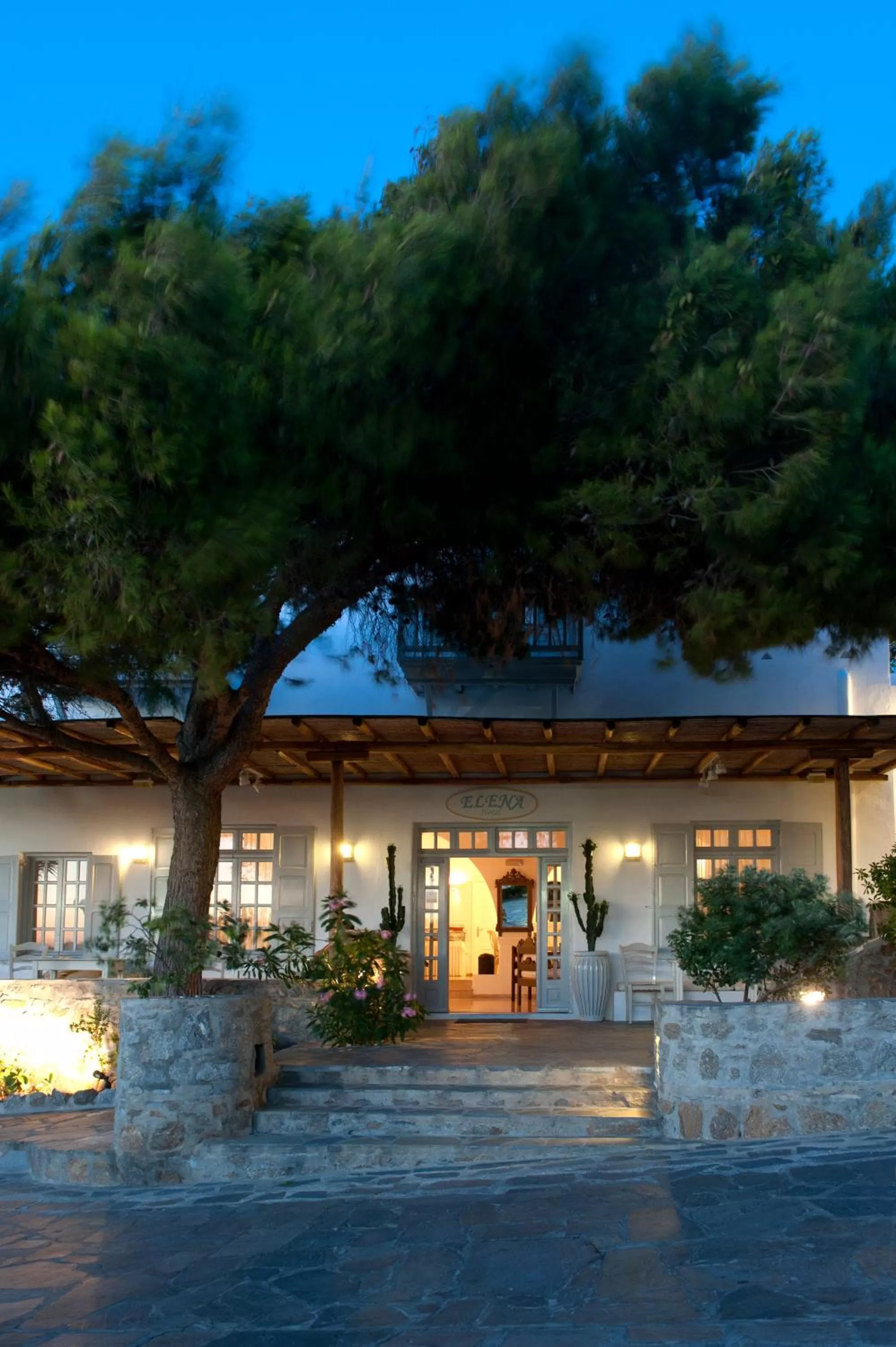 Facade/entrance in Elena Hotel Mykonos