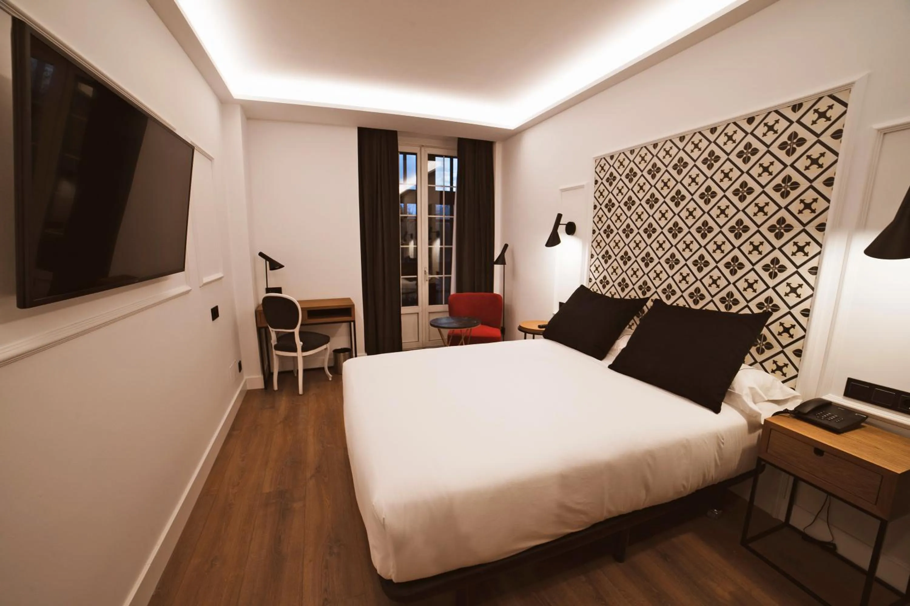 Decorative detail, Bed in Hotel Colón Plaza