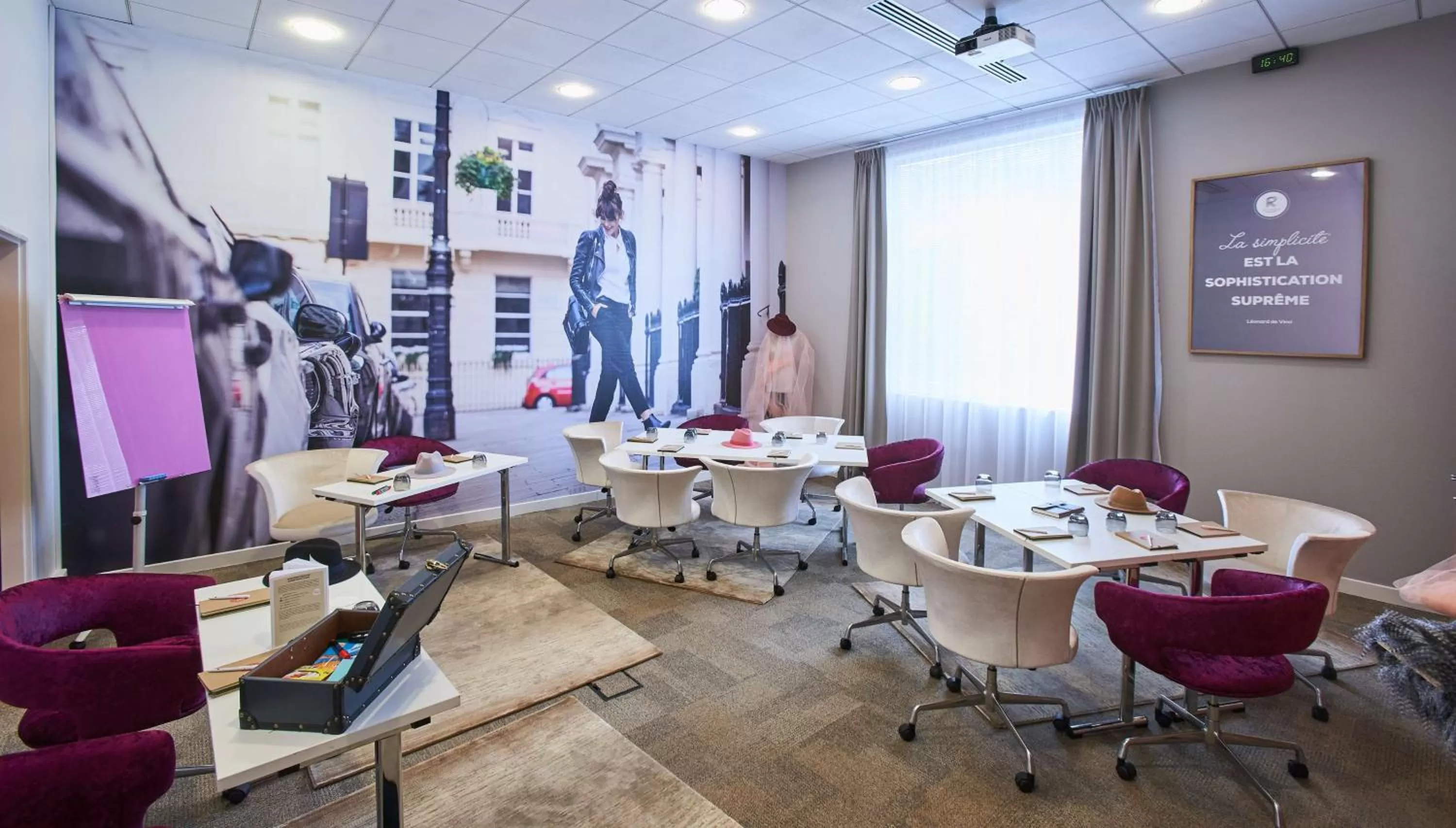 On site in Best Western Plus Paris Saclay