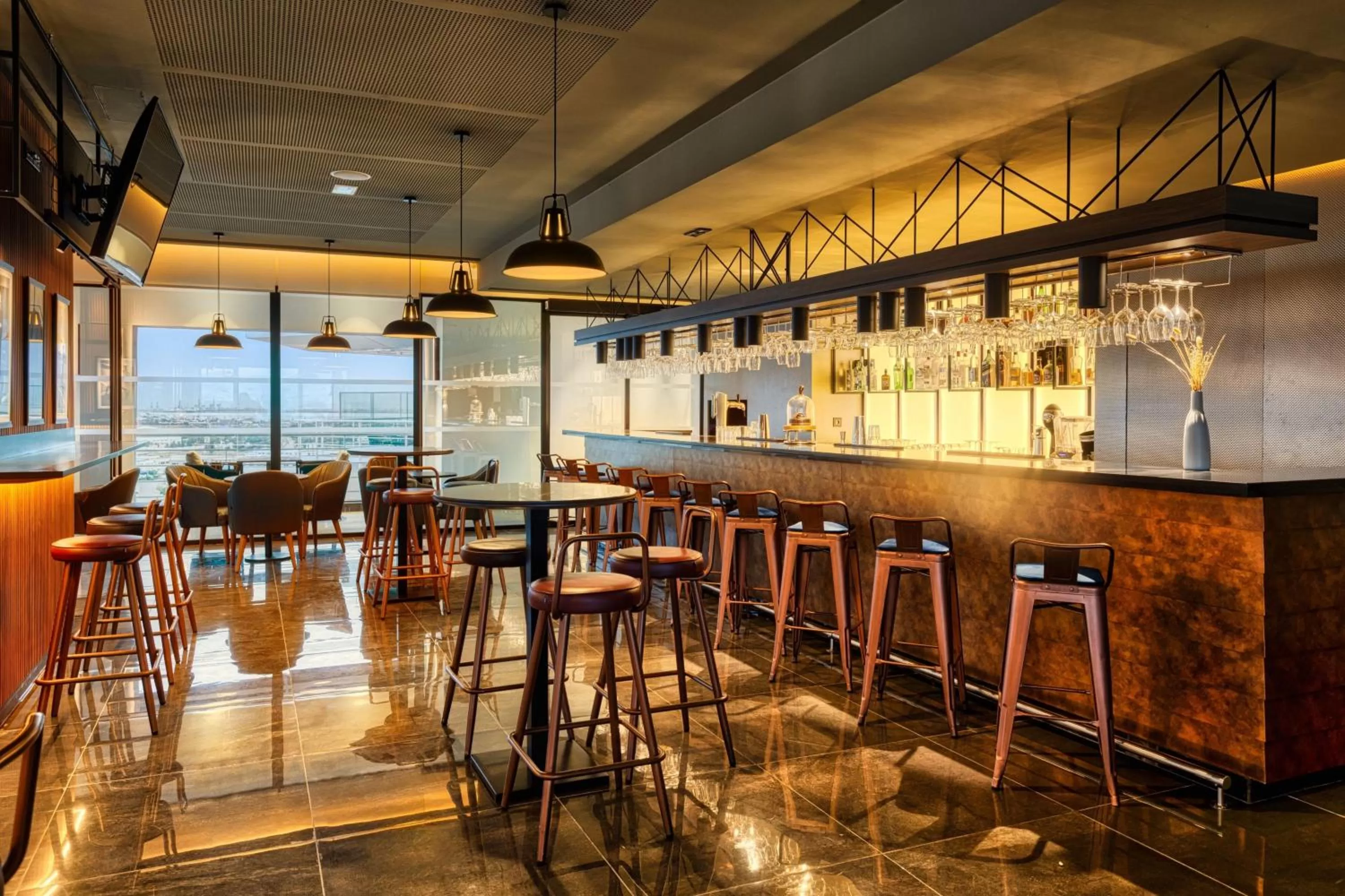 Lounge or bar in Tunis Marriott Hotel