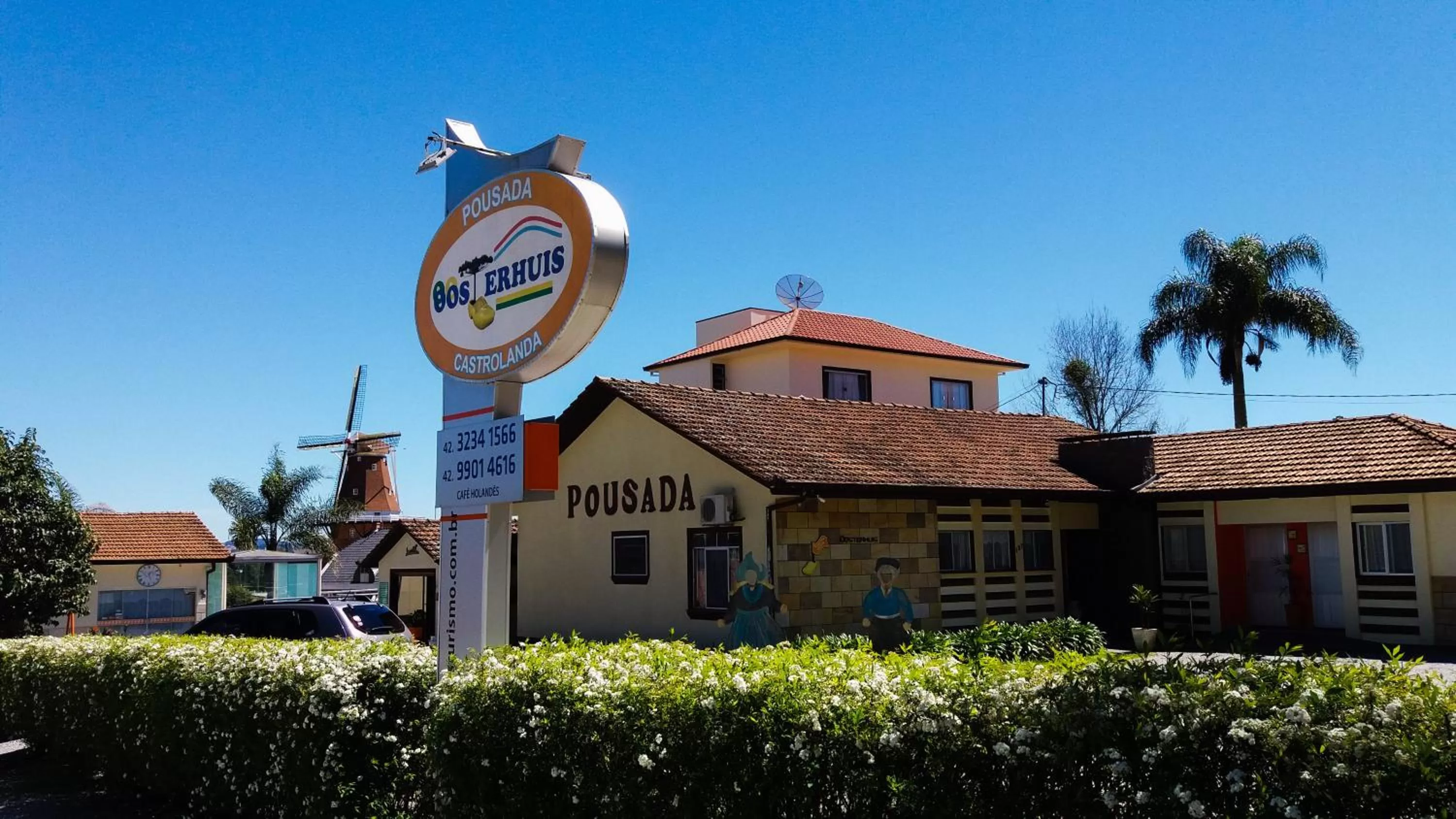 Property Building in Hotel Pousada Oosterhuis