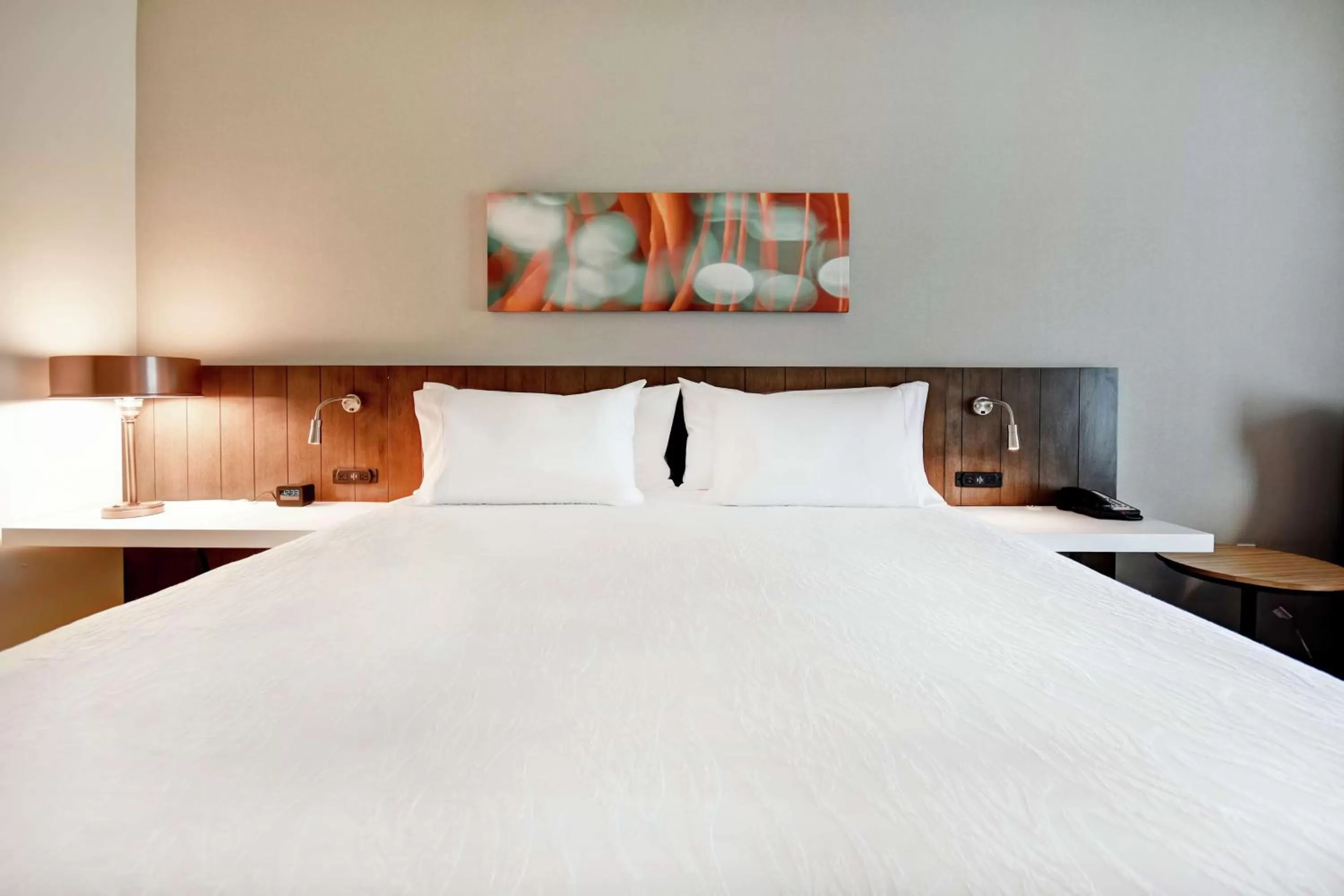 Bed in Hilton Garden Inn Lansing West